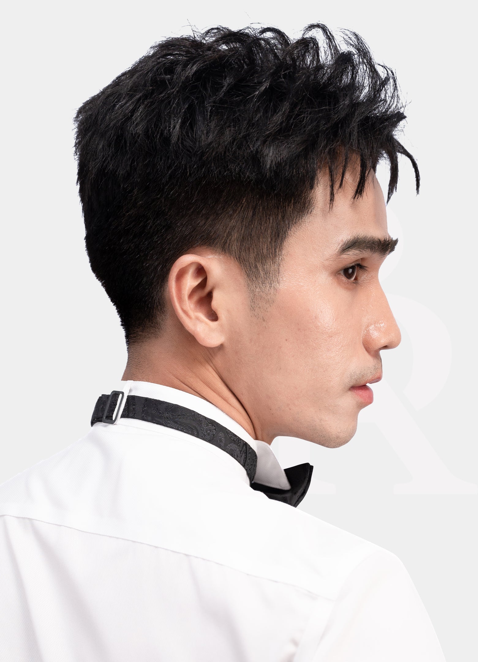 Ceremonial Label - 100% Cotton Tuxedo Pleated Dress Shirt 15210-1