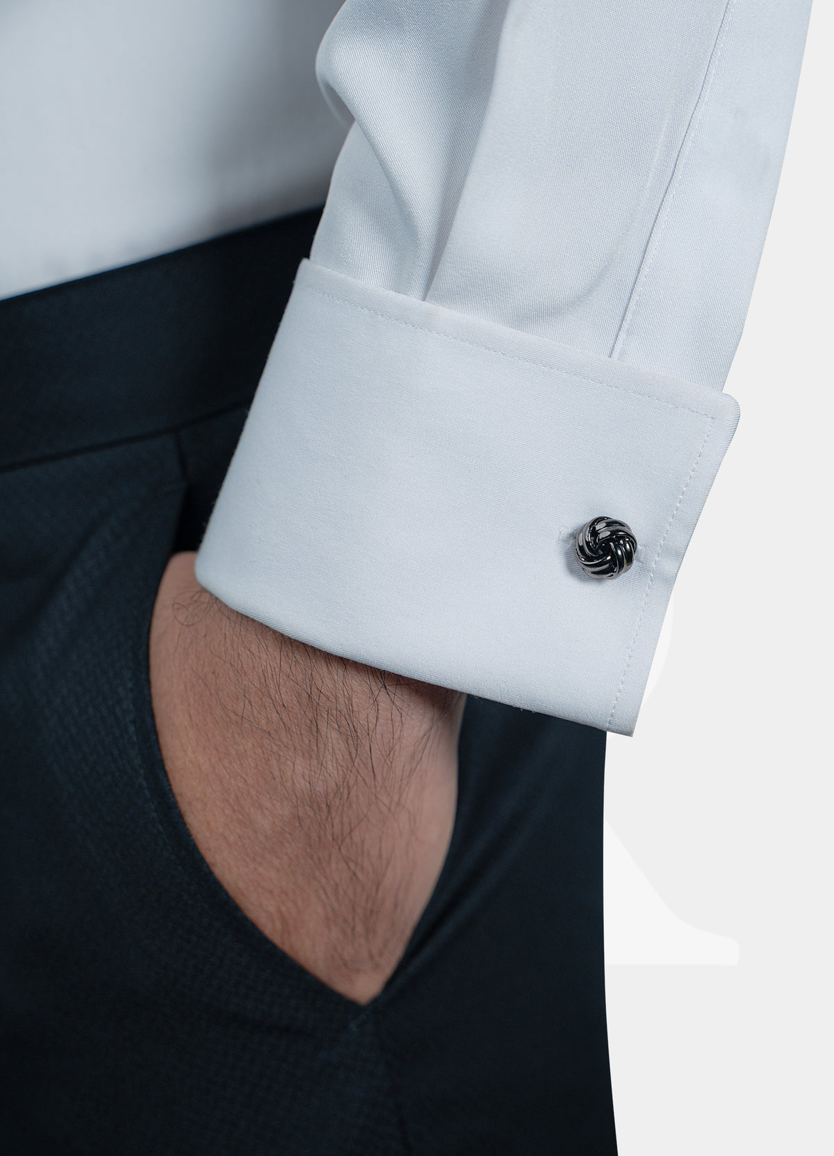 Cufflinks Standard - Black Knot