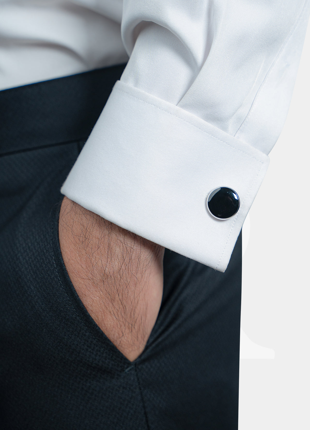 Standard Cufflinks - Classic Black