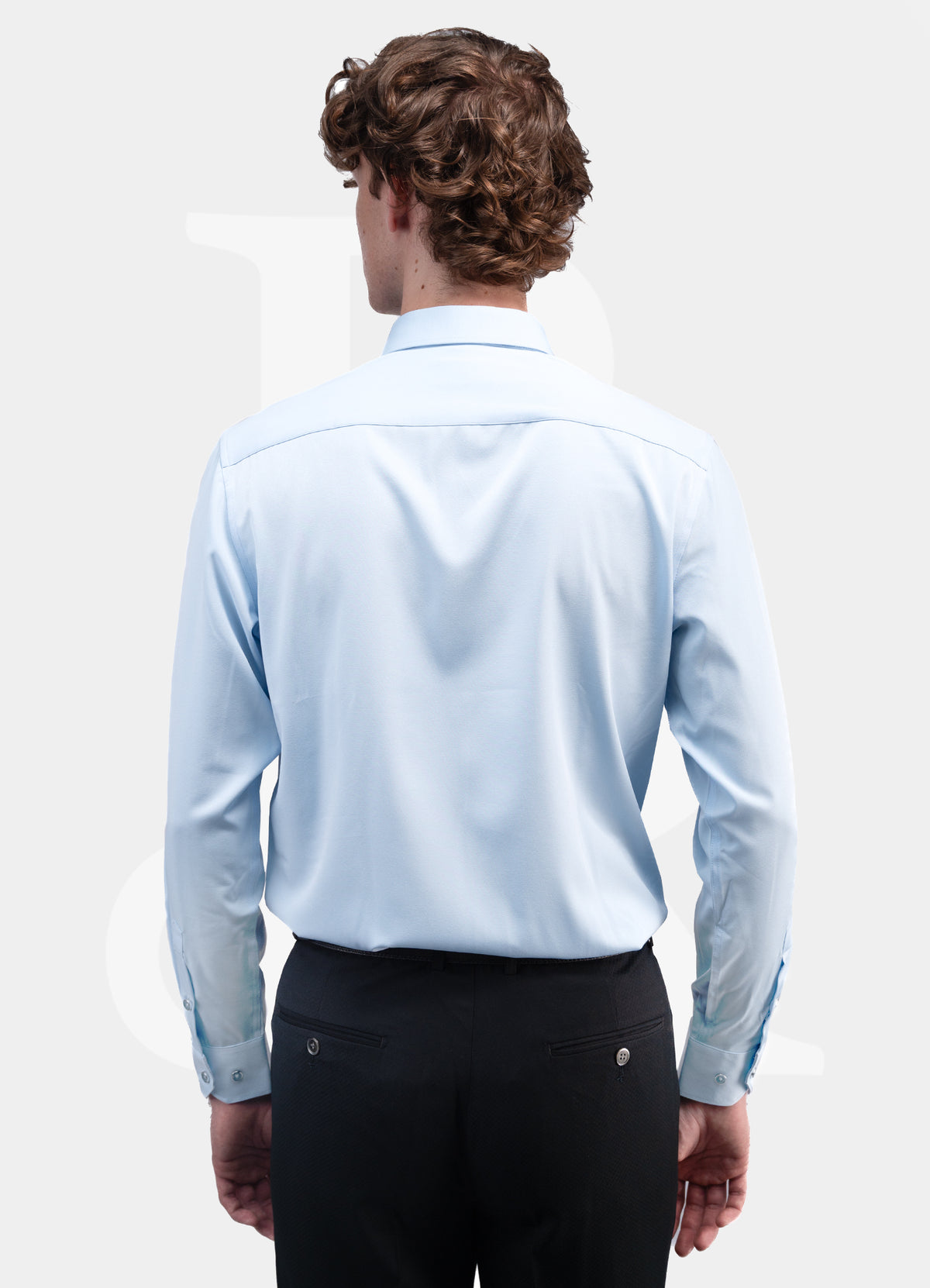 Non Iron Dress Shirt - Blue
