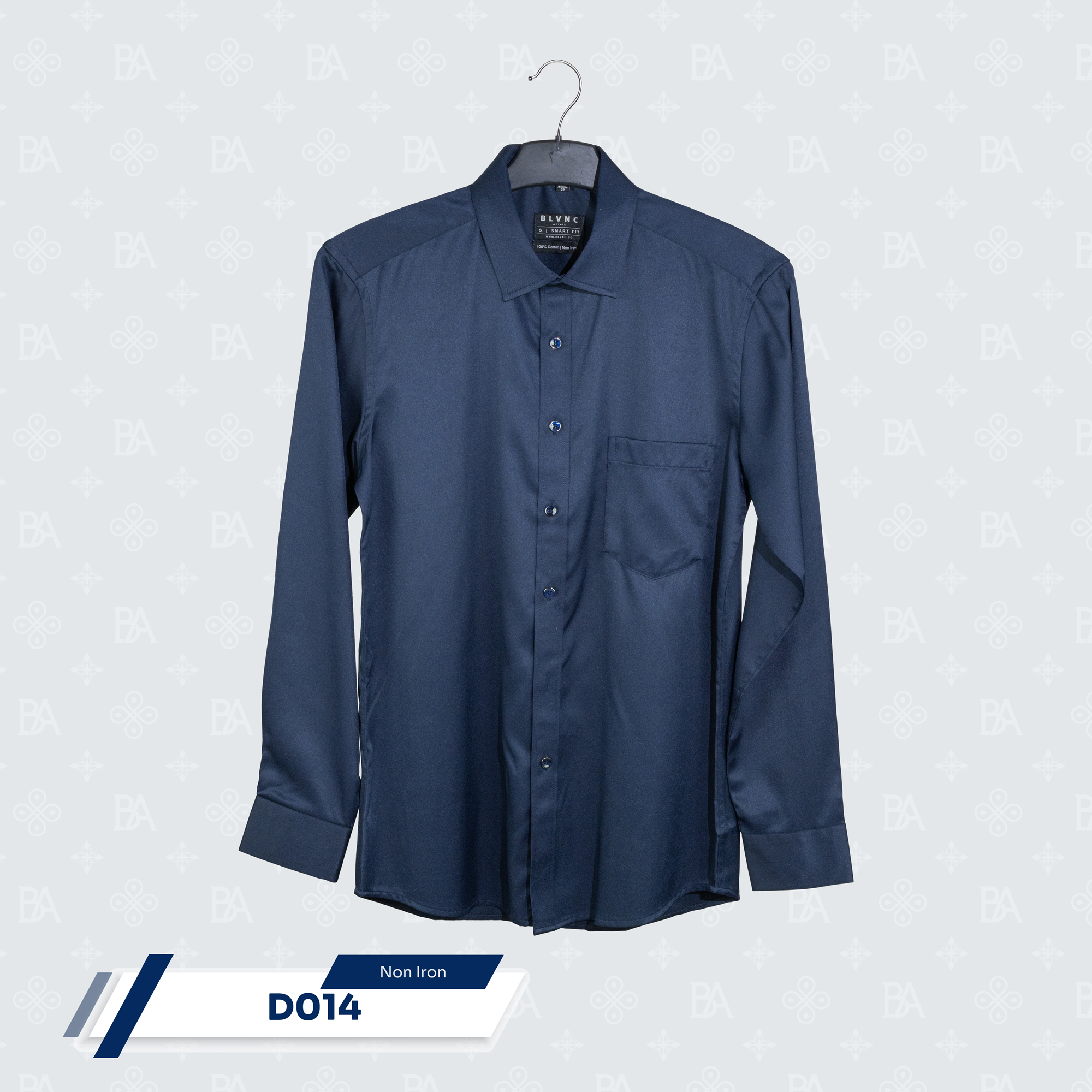 Non Iron Dress Shirt - Navy