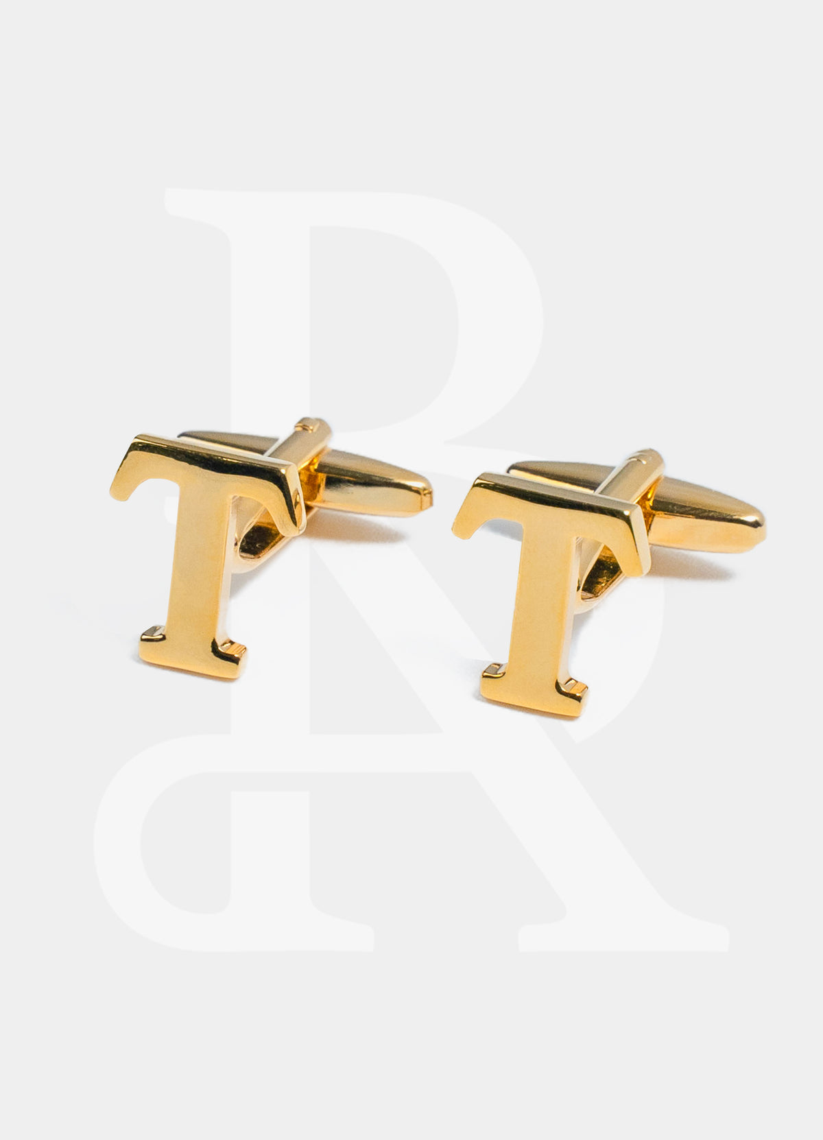 Cufflinks Standard - Gold T