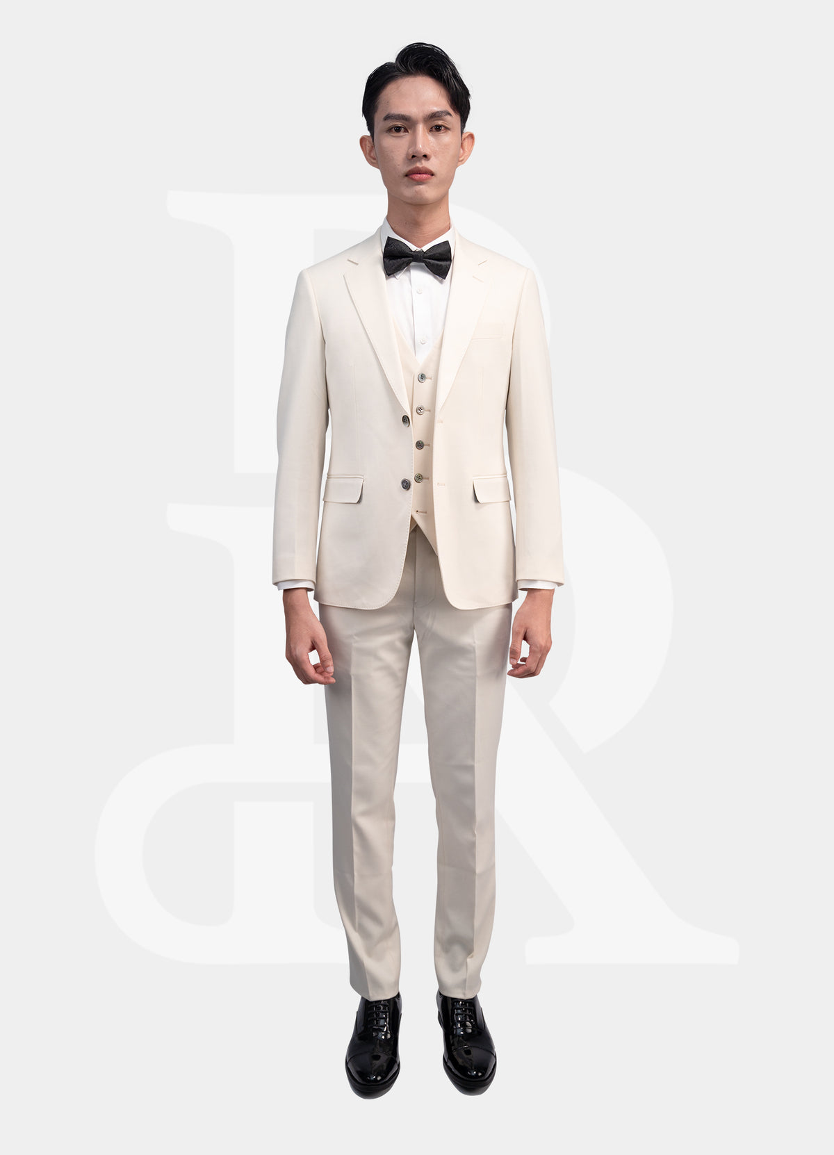 3-pieces Champagne Line Collection | TB-D045P010 | Stretch Suit Jacket