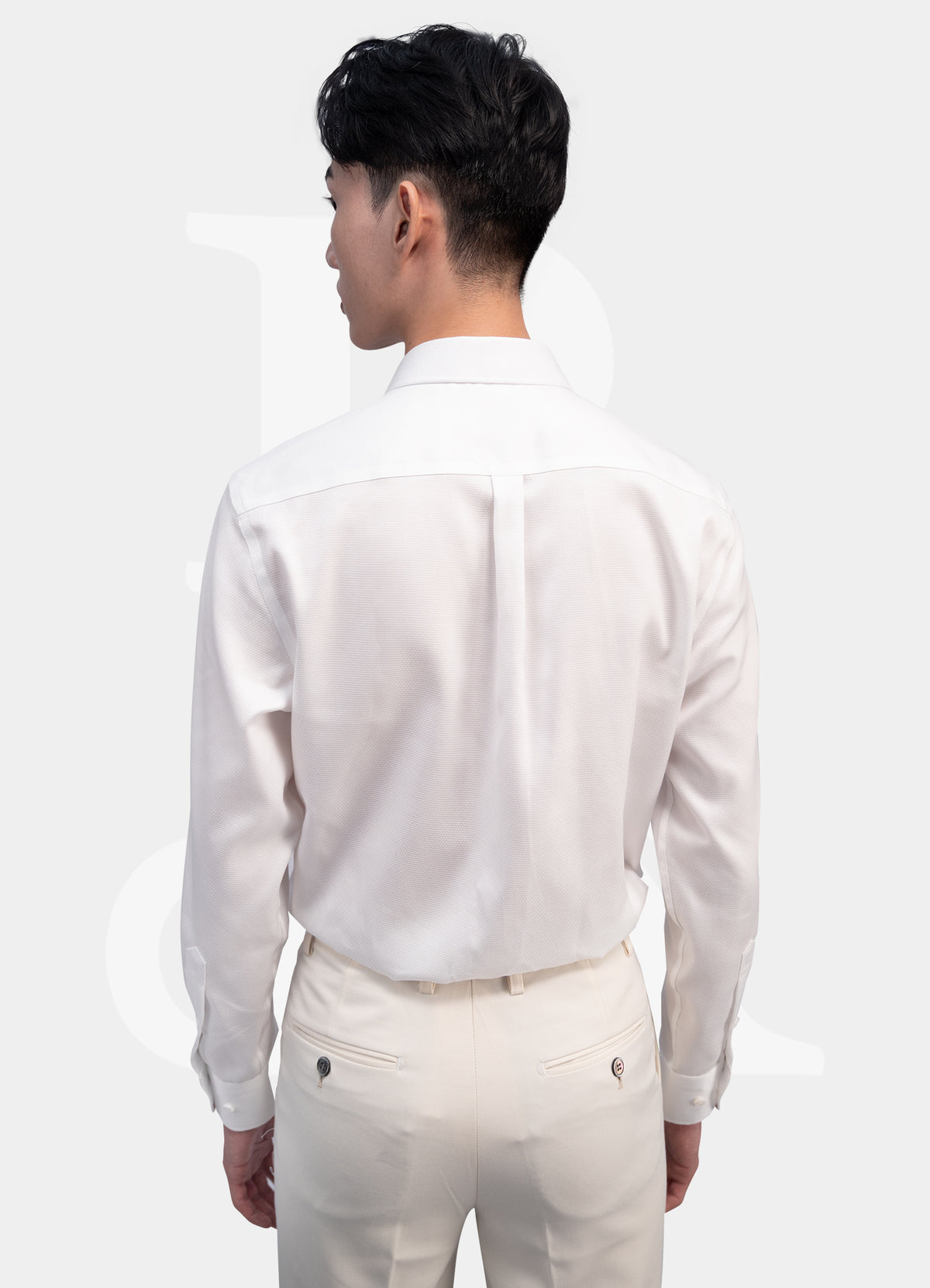 Ceremonial Label - 100% Cotton Frenchcuff Dress Shirt M-91-CLS