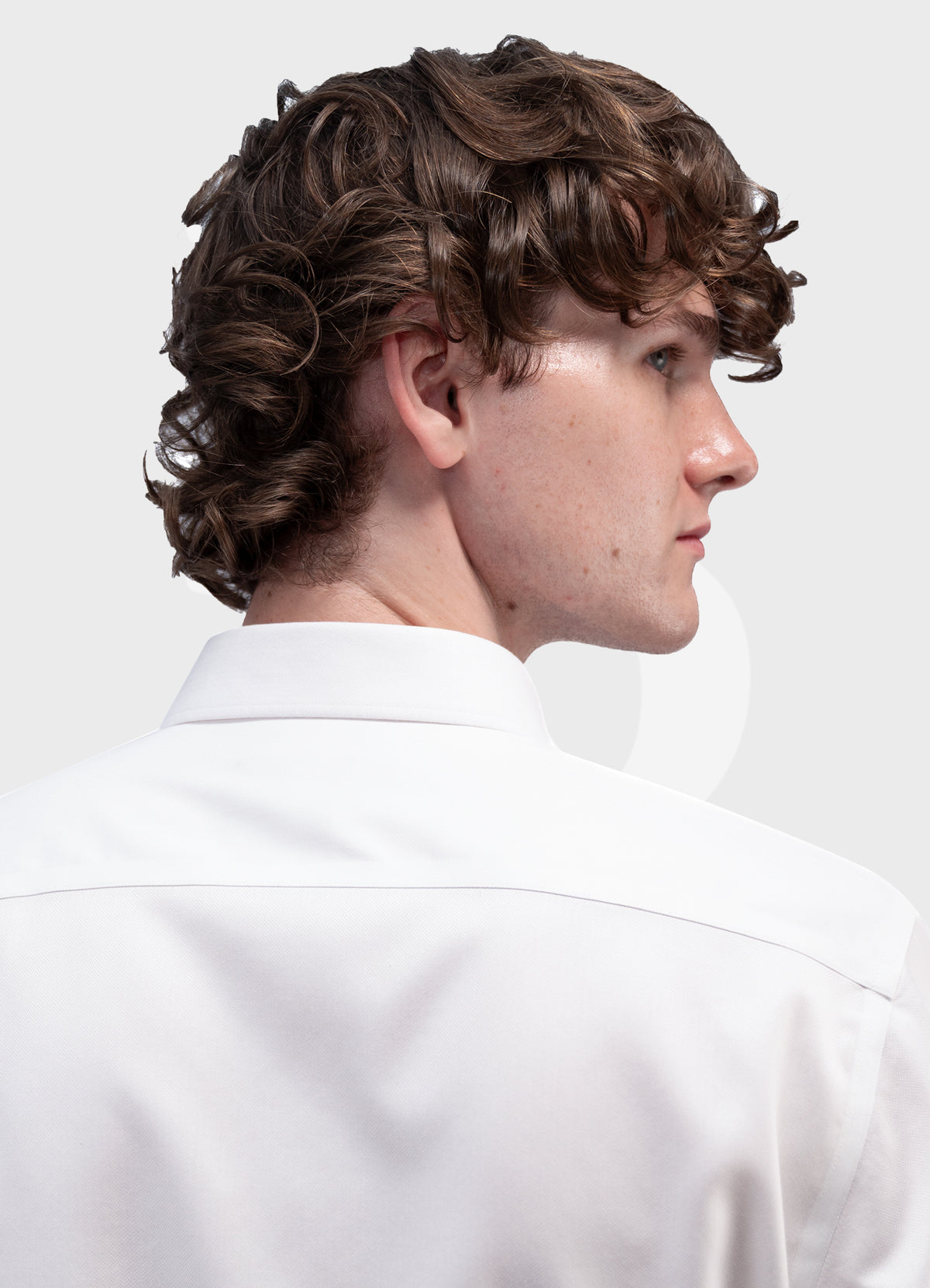 100% Cotton 100S - Non Iron White Dress Shirt M25