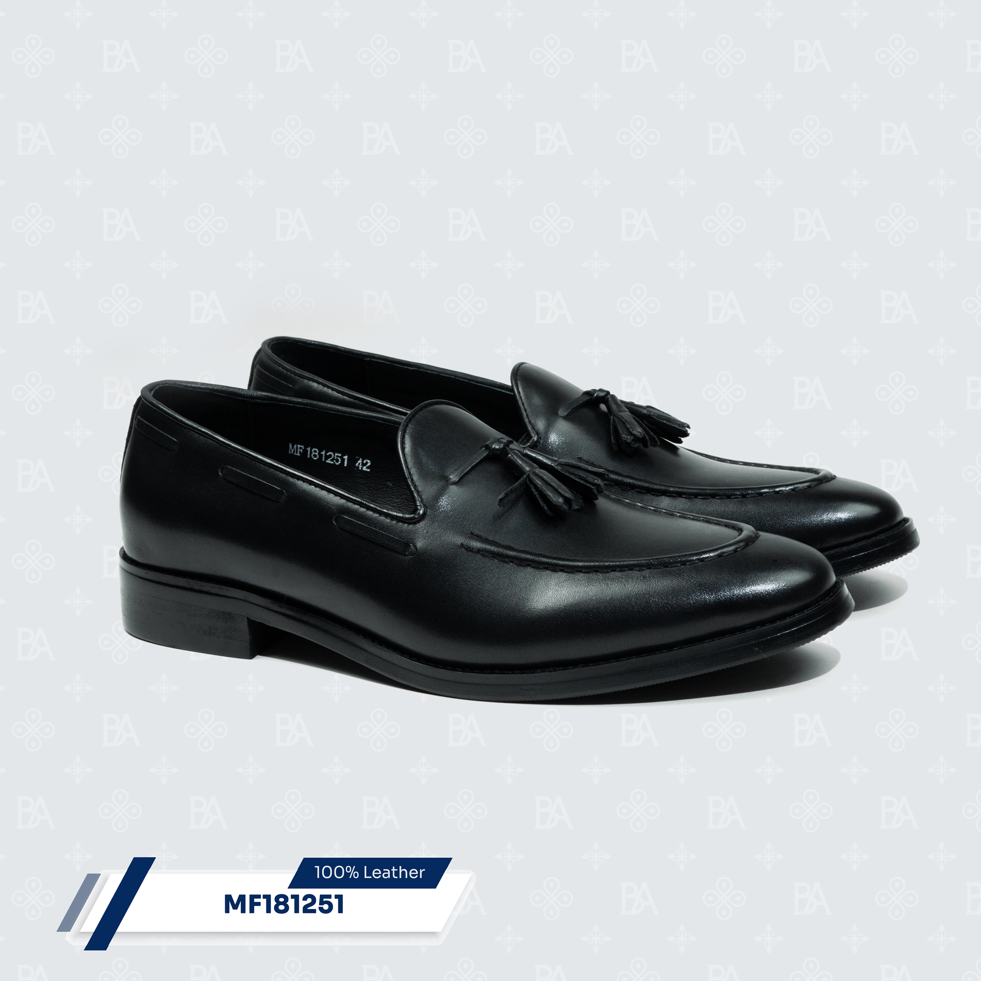 Tassel Loafer Dress Shoes - Black