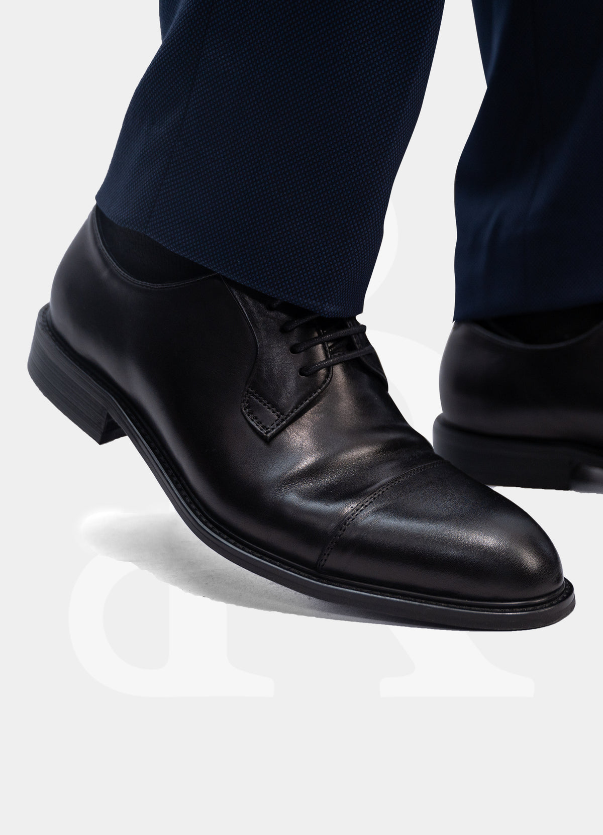Classic Derby Dress Shoes - Black MF183114-BLACK