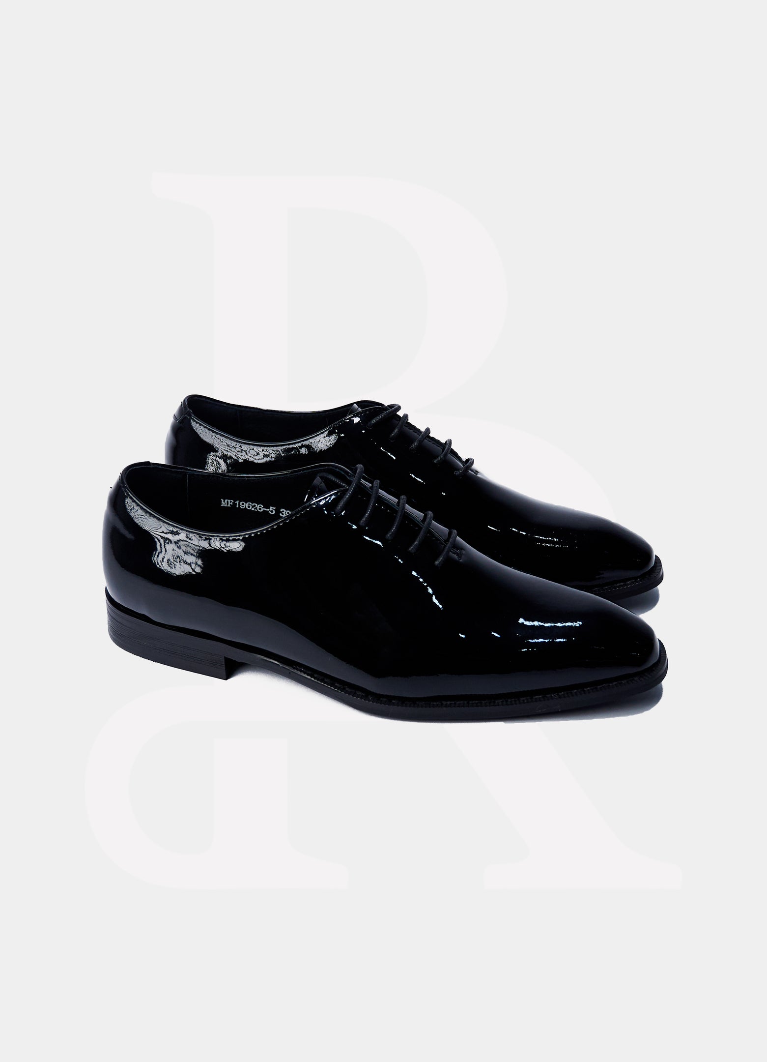 Tuxedo Wholecut Oxford - Black MF19626-5-PATENT