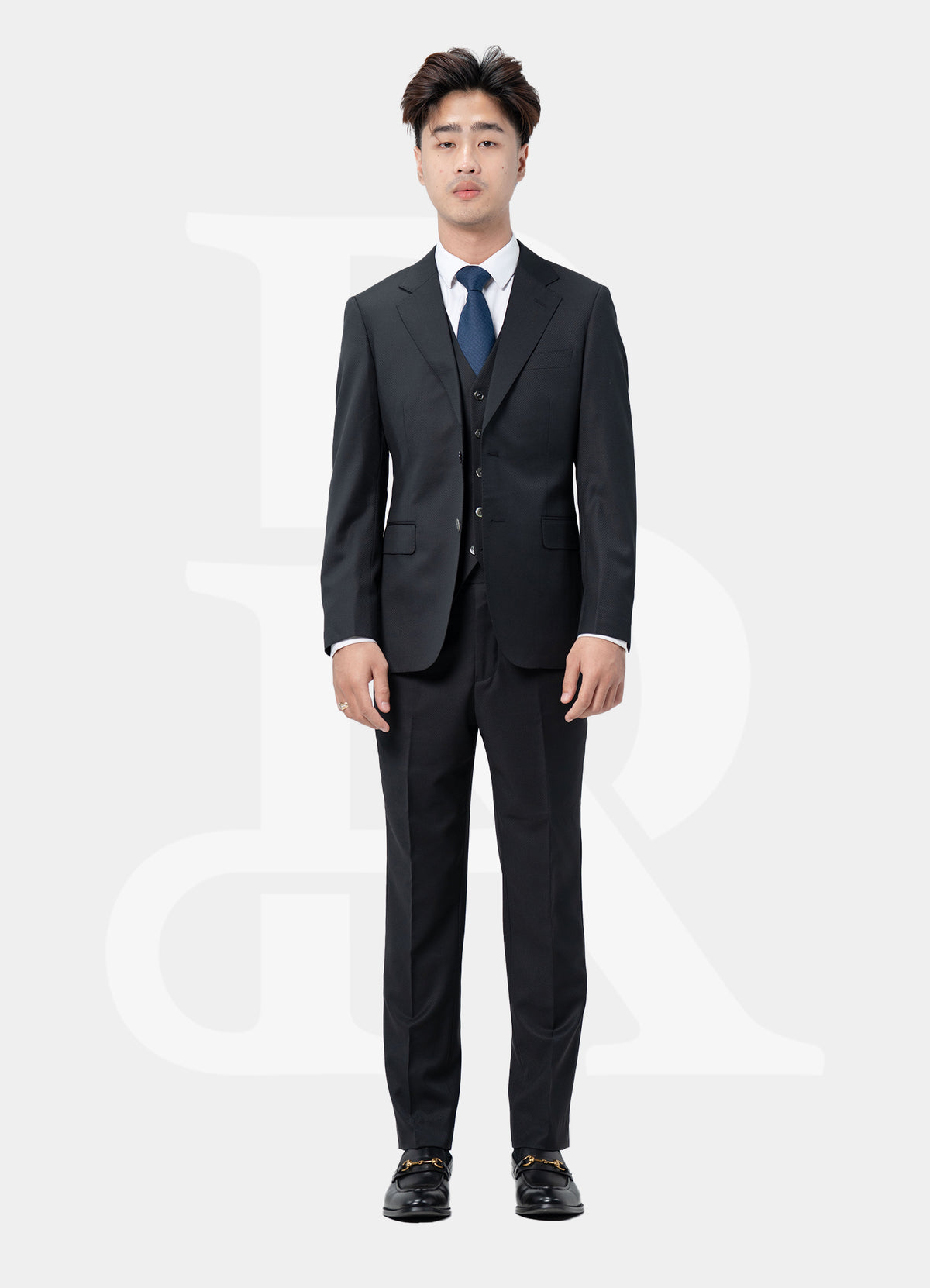 Onyx Dot Collection, MK-X-8 | 100% Wool Suit Jacket