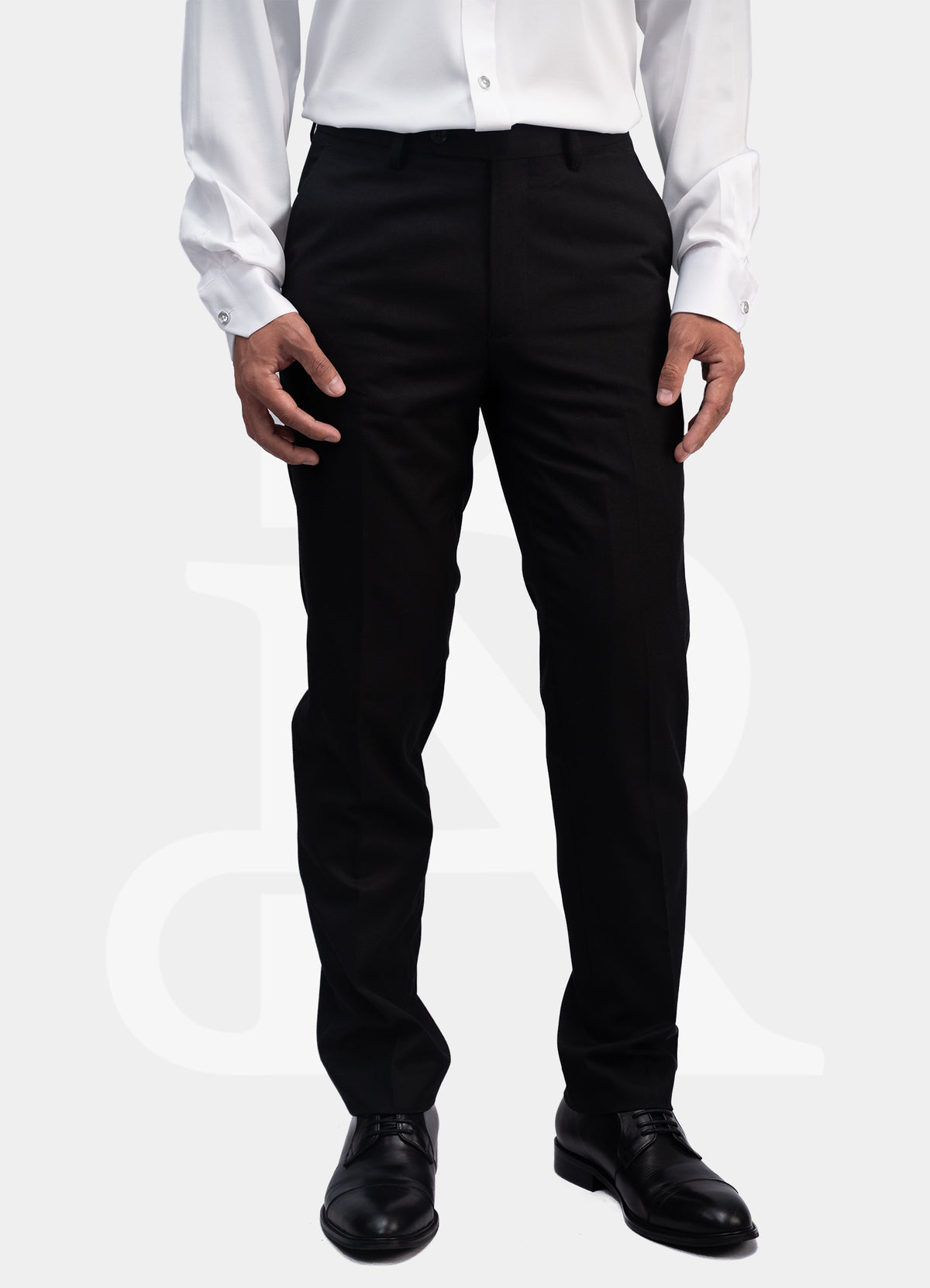 Trousers - Black 017#B