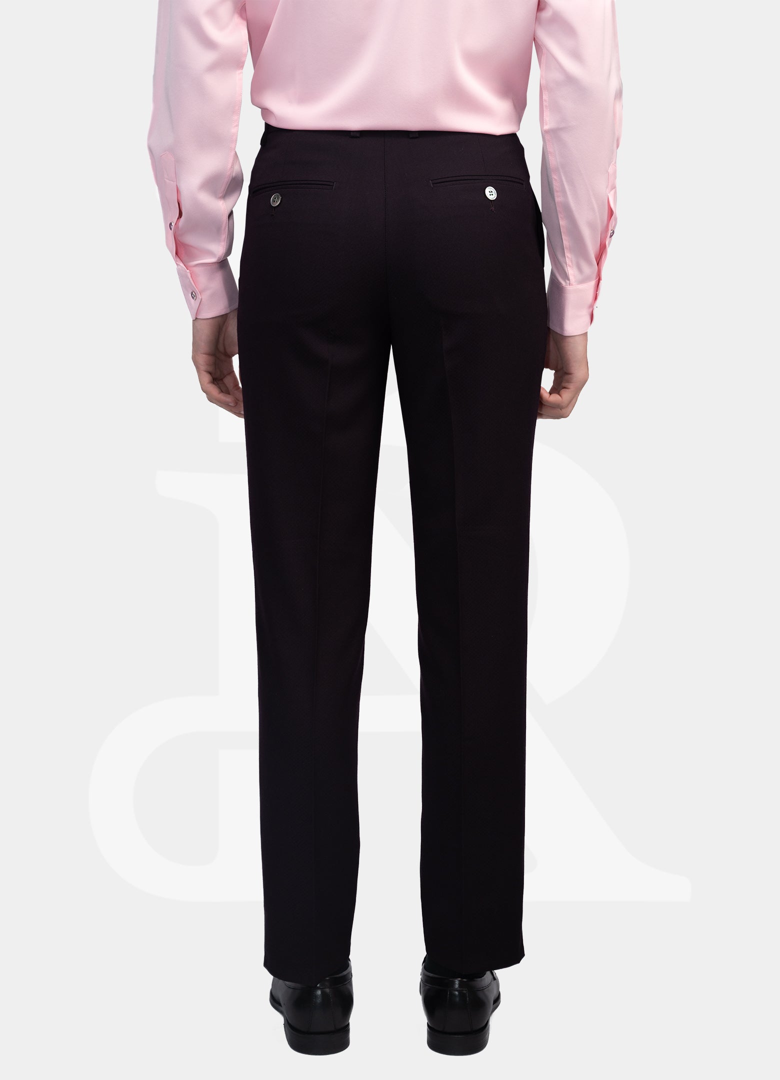 Standard Trousers - Burgundy L3072-25
