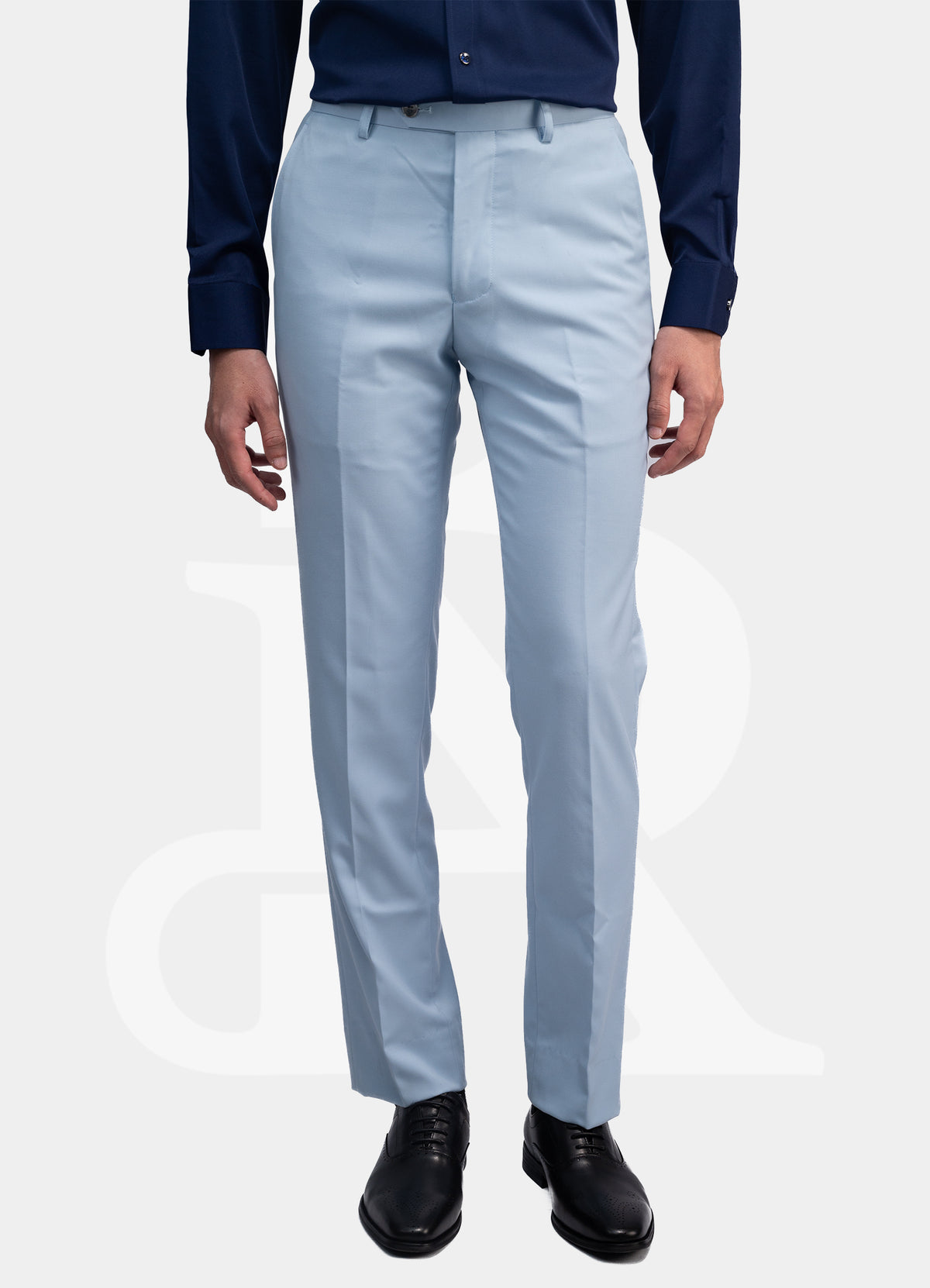 Trousers - Sky Blue Y9988-9#