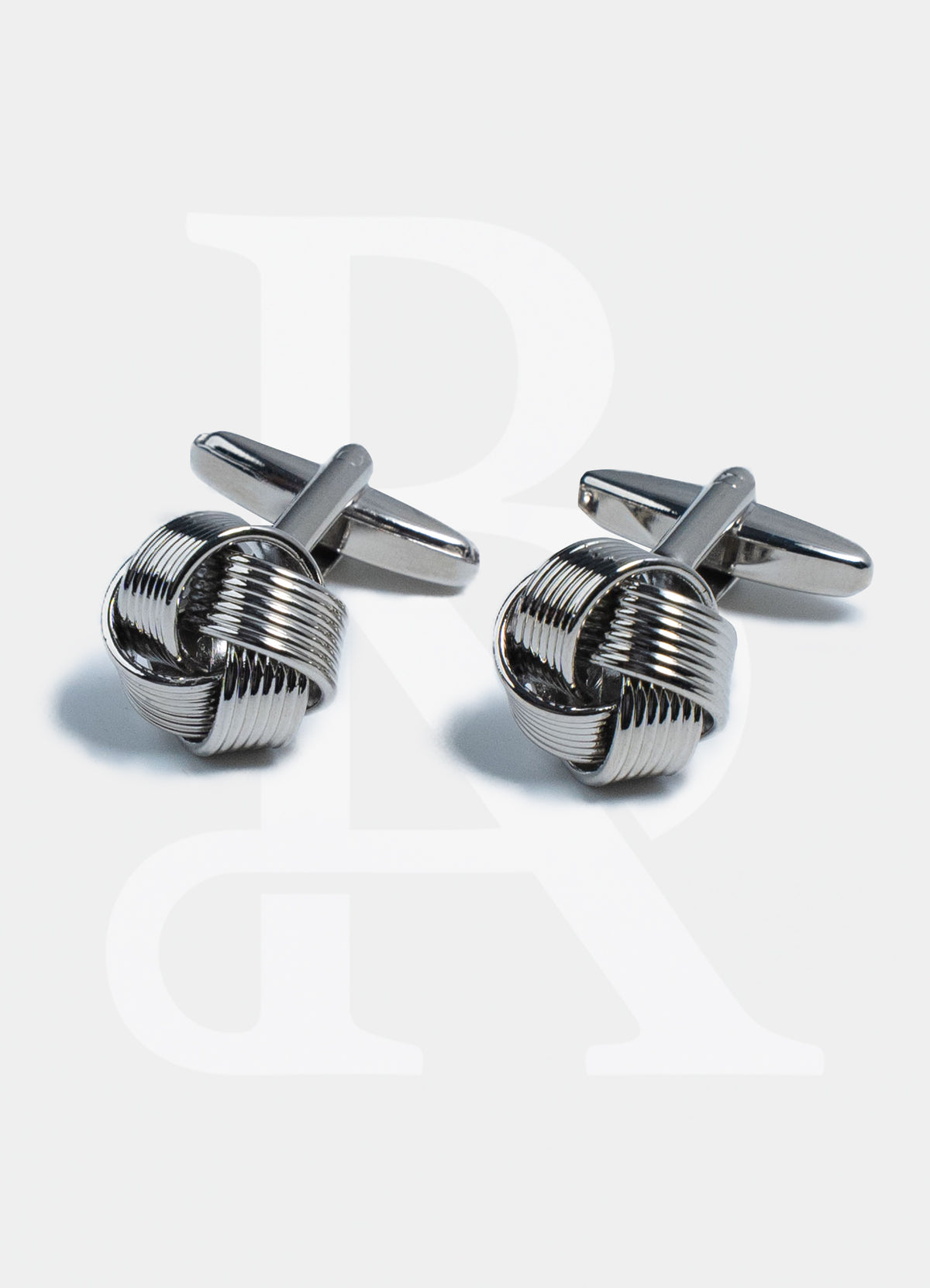 Standard Cufflinks - Silver Knot
