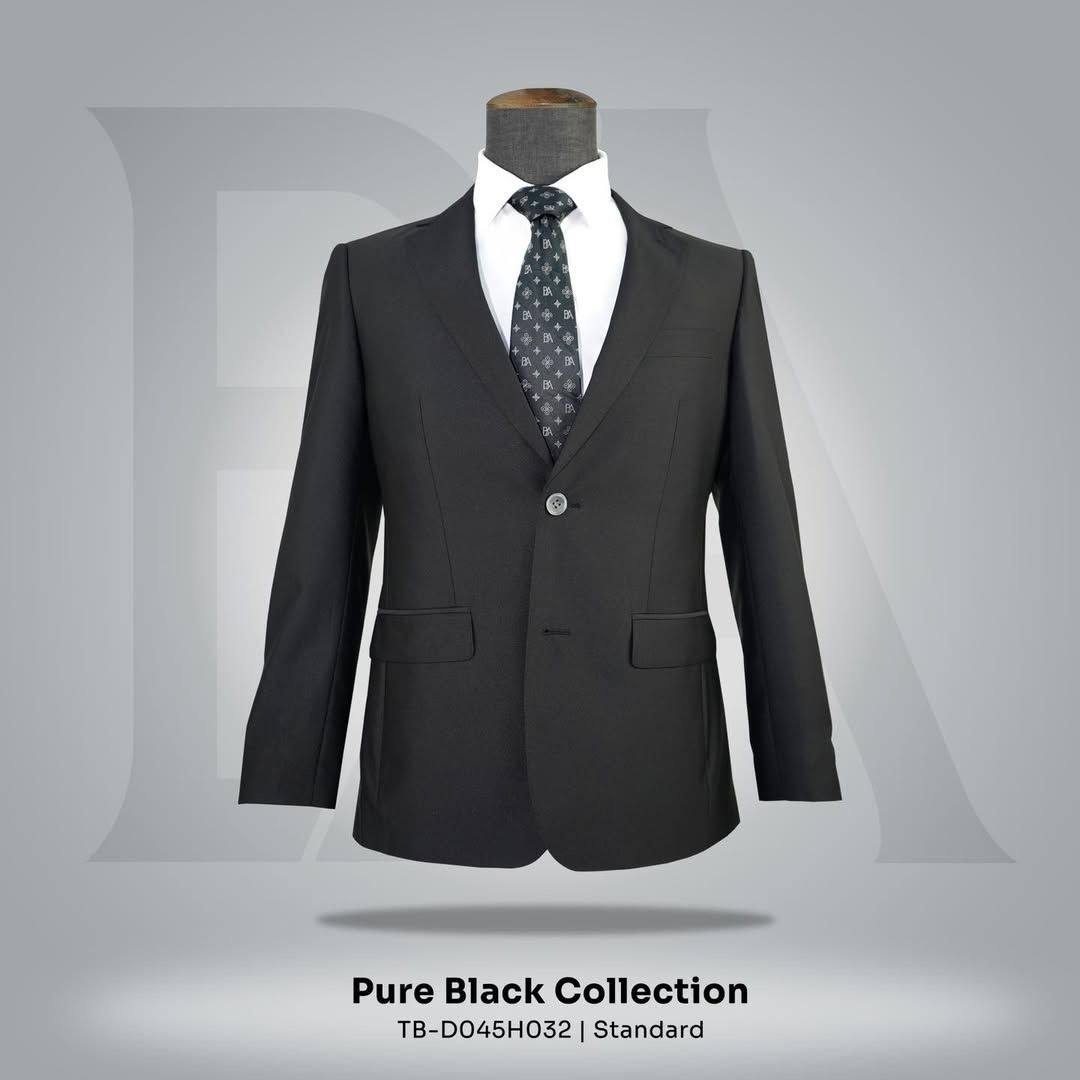 Pure Black Collection, TB-D045H032 | Standard Suit Jacket