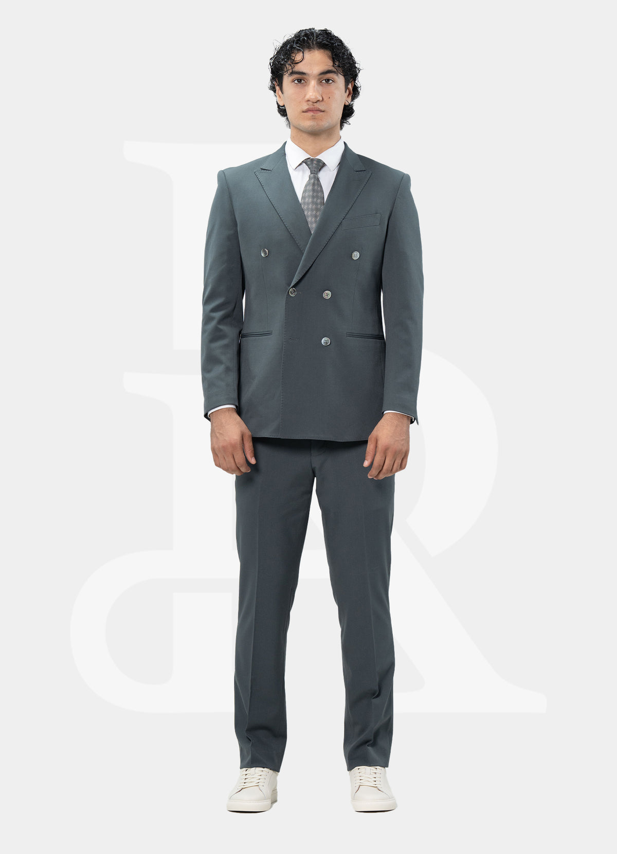 Olive Luxe Collection | TB-D045P009 | Stretch Suit Jacket