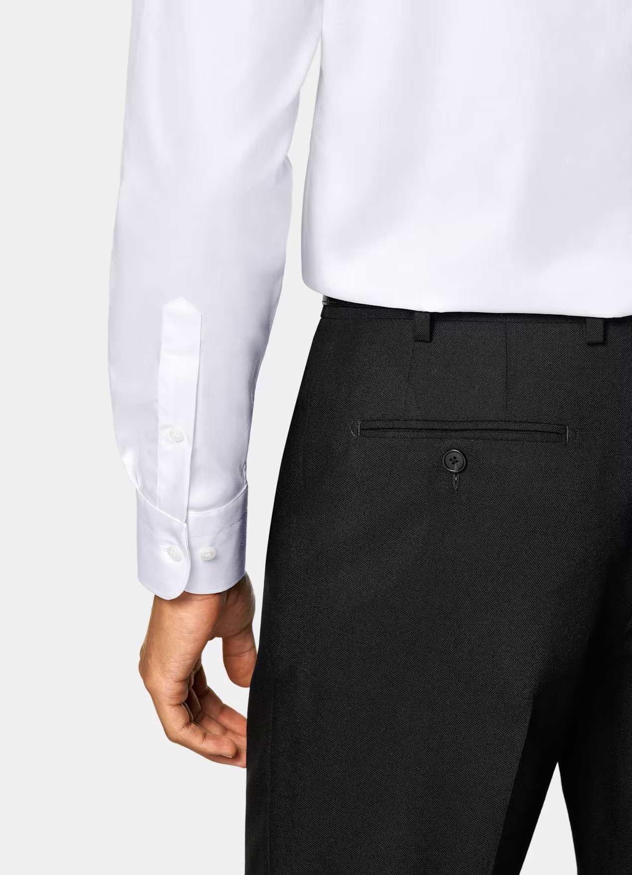 French Cuff - Non Iron White Shirt