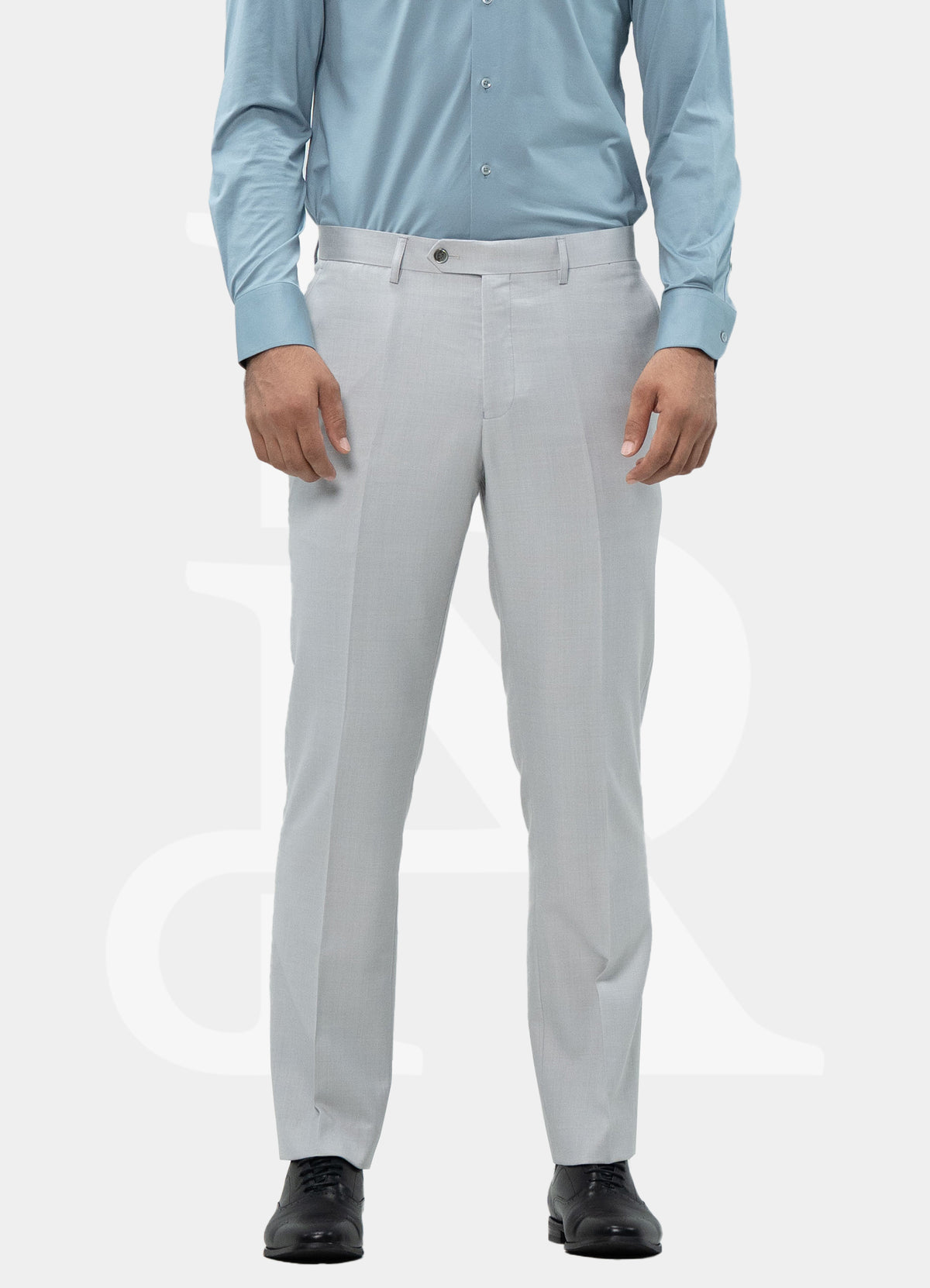 Silver Cloud Collection, MK-SA-4 | 100% Wool Trousers