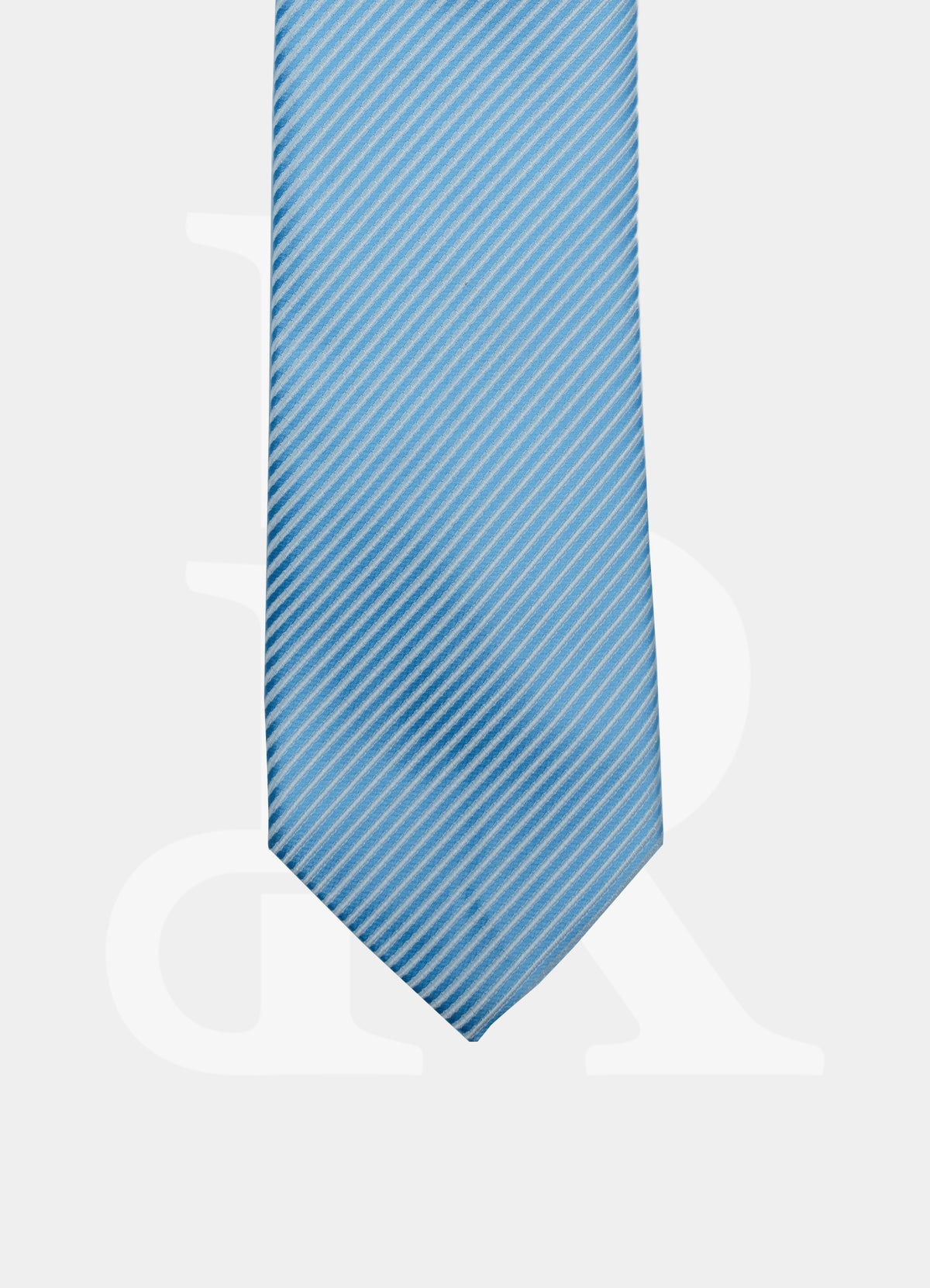 Standard Necktie - Sky Blue Stripe NTP-C6