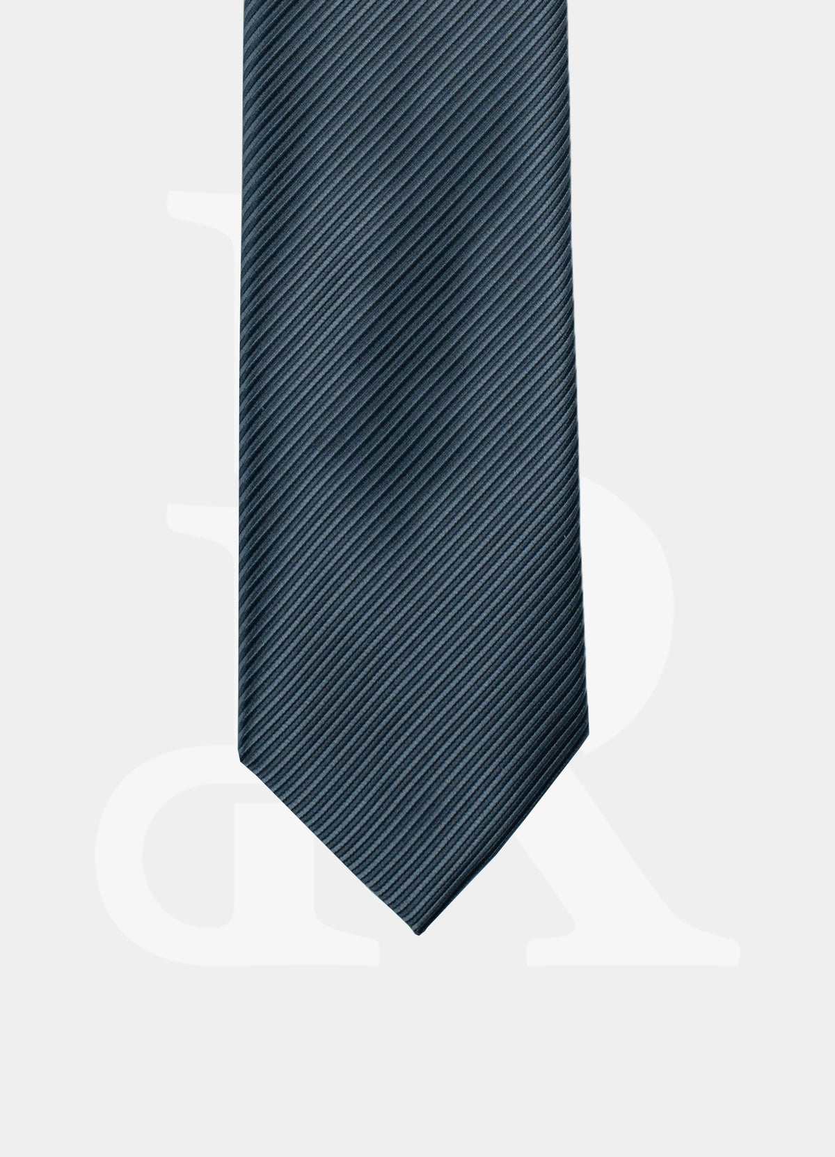 Standard Necktie - Dark Grey Stripe