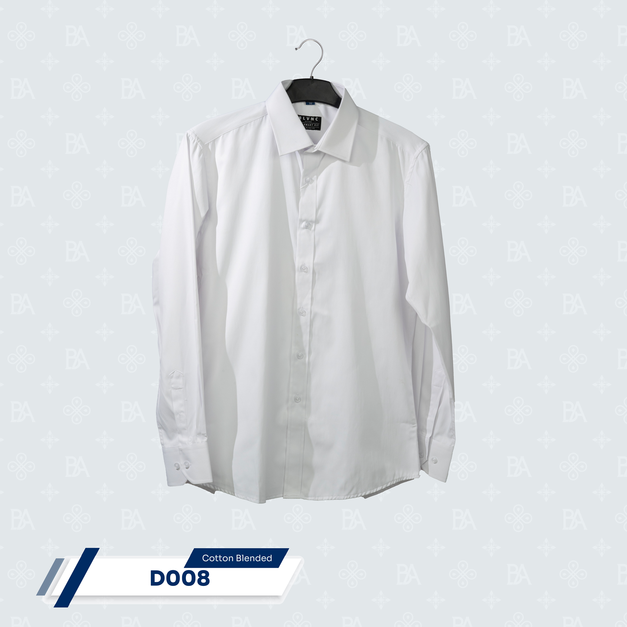 Dress Shirt - White Pocketless