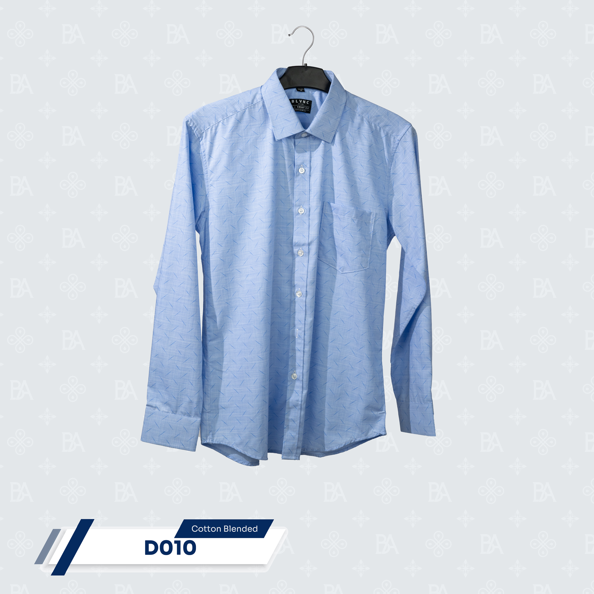 Dress Shirt - Blue Pattern