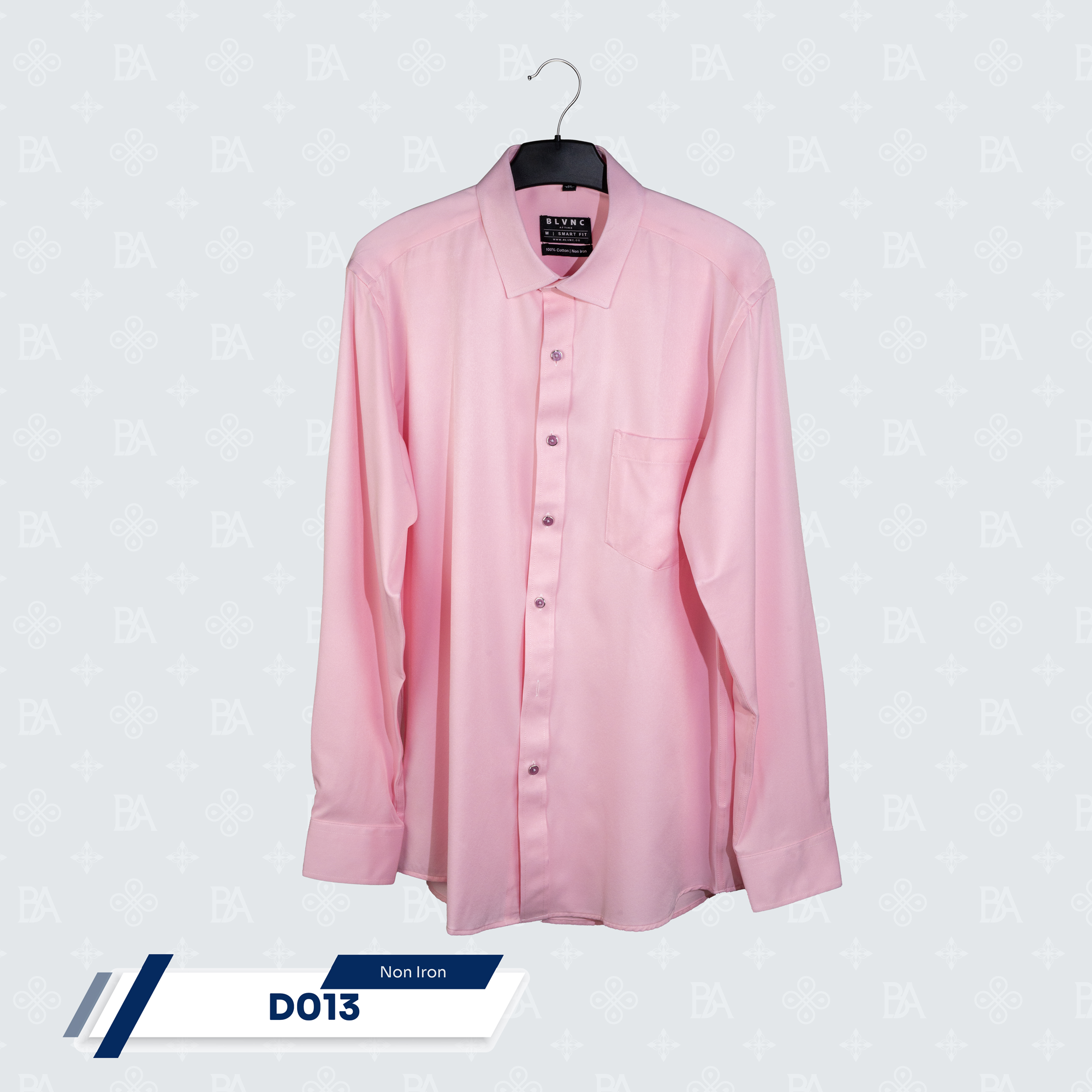 Non Iron Dress Shirt - Pink