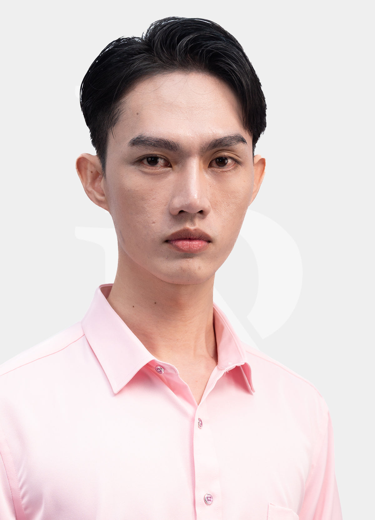 Non Iron Dress Shirt - Pink