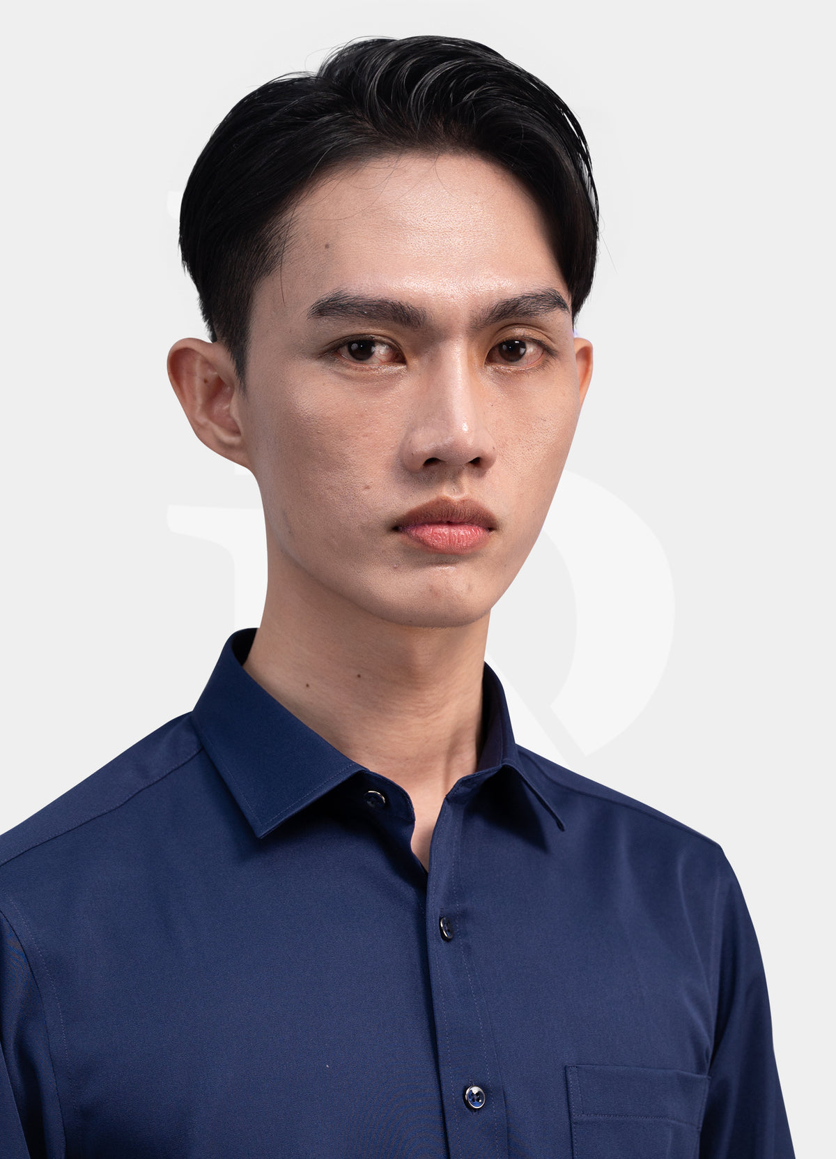 Non Iron Dress Shirt - Navy