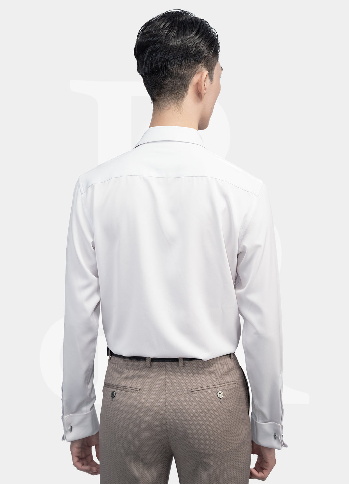 French Cuff - Non Iron White Shirt