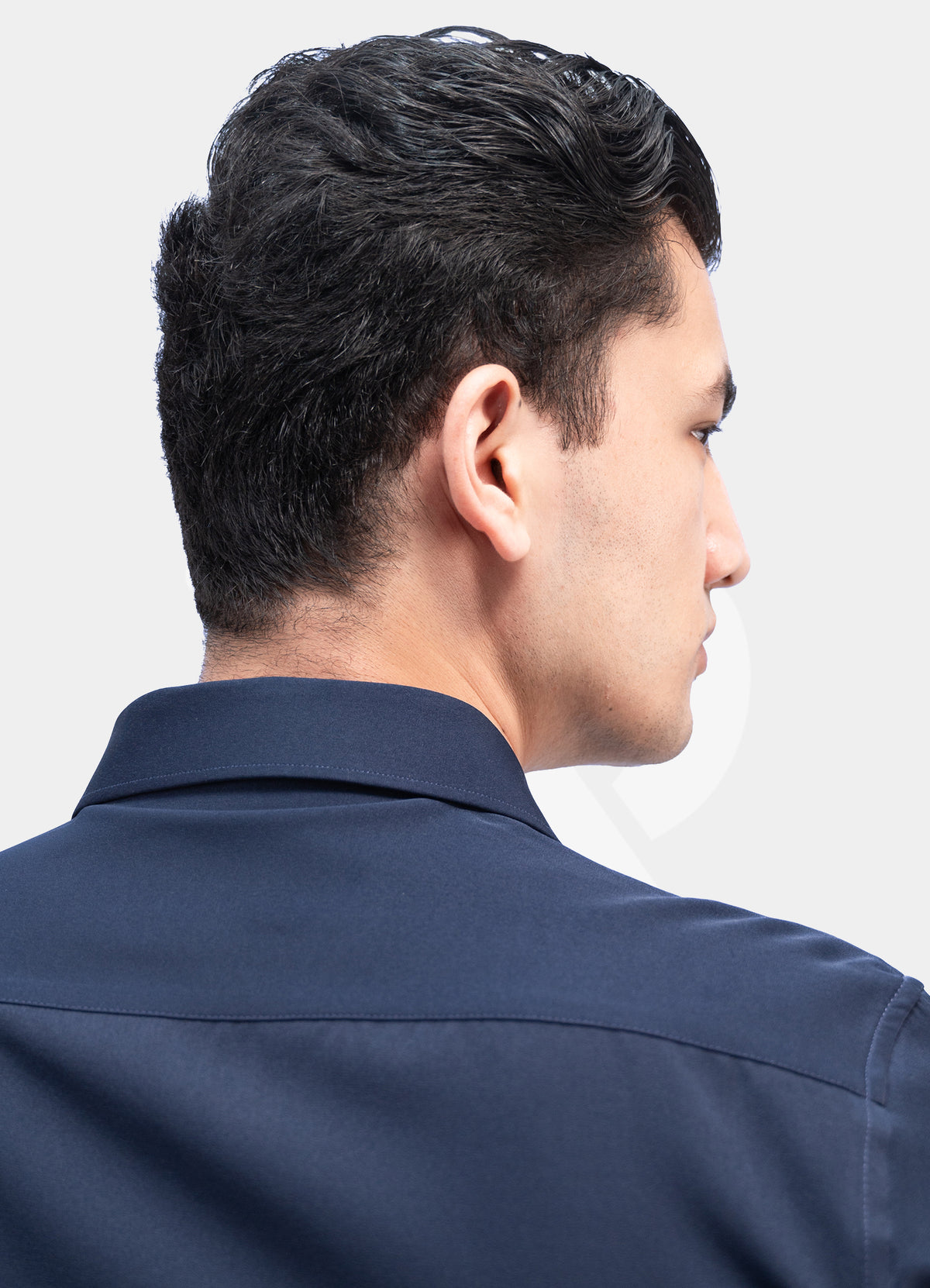 French Cuff - Non Iron Navy
