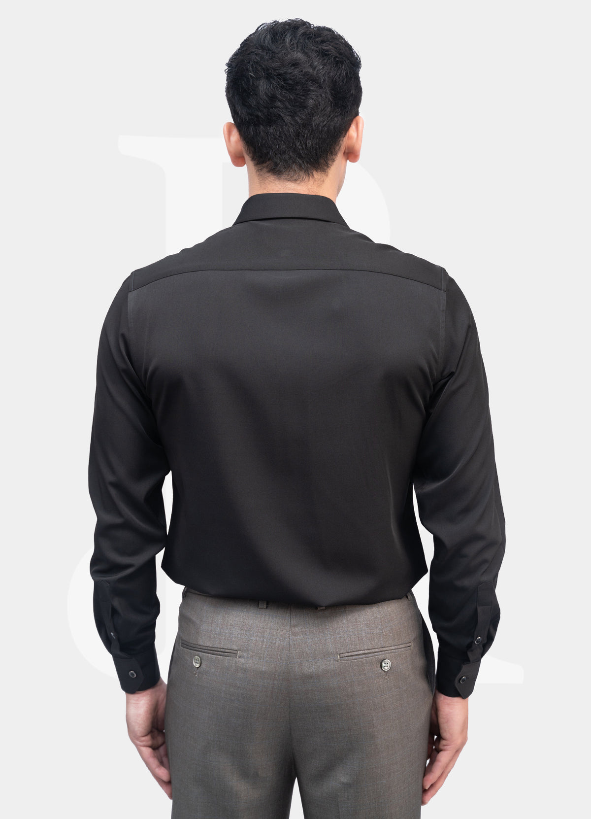 Non Iron Dress Shirt - Black