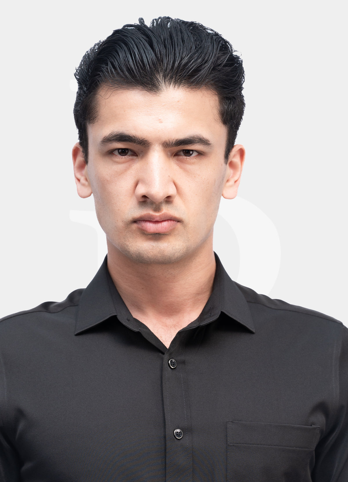 Non Iron Dress Shirt - Black