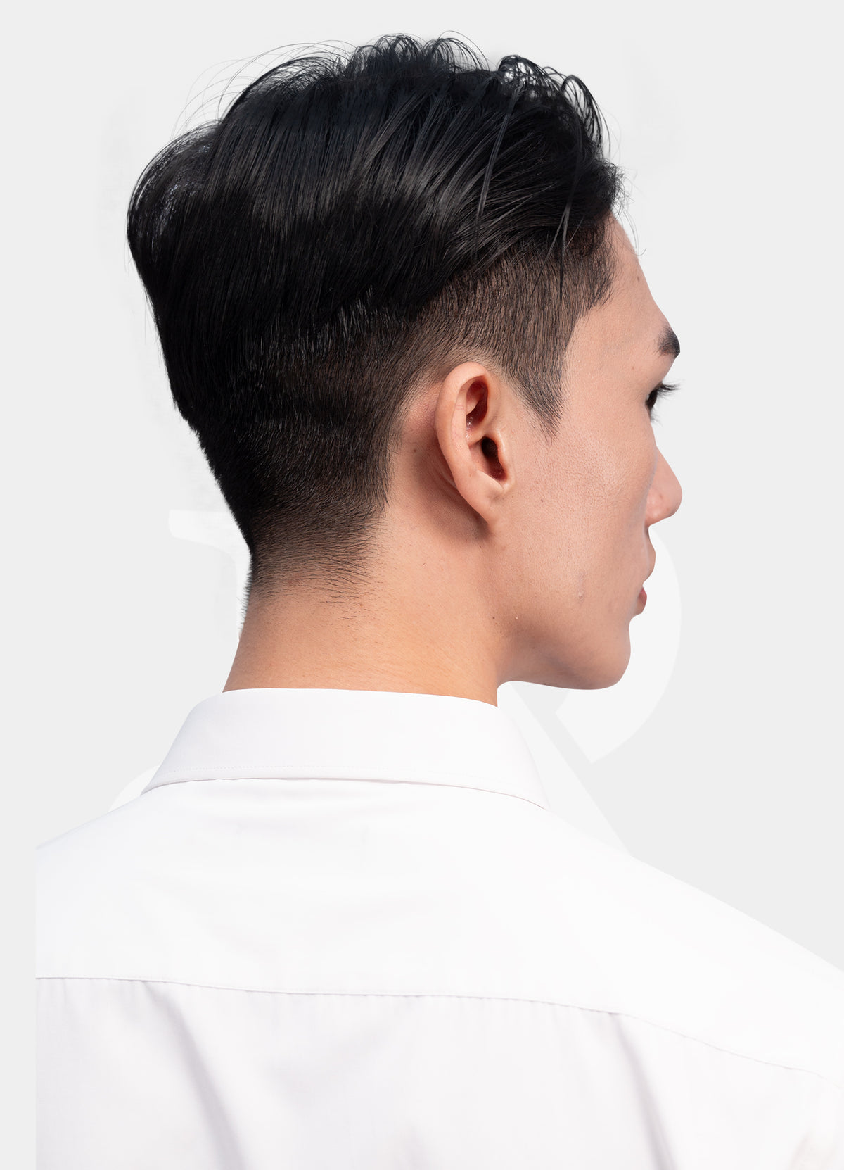 French Cuff - Non Iron White Covered Placket
