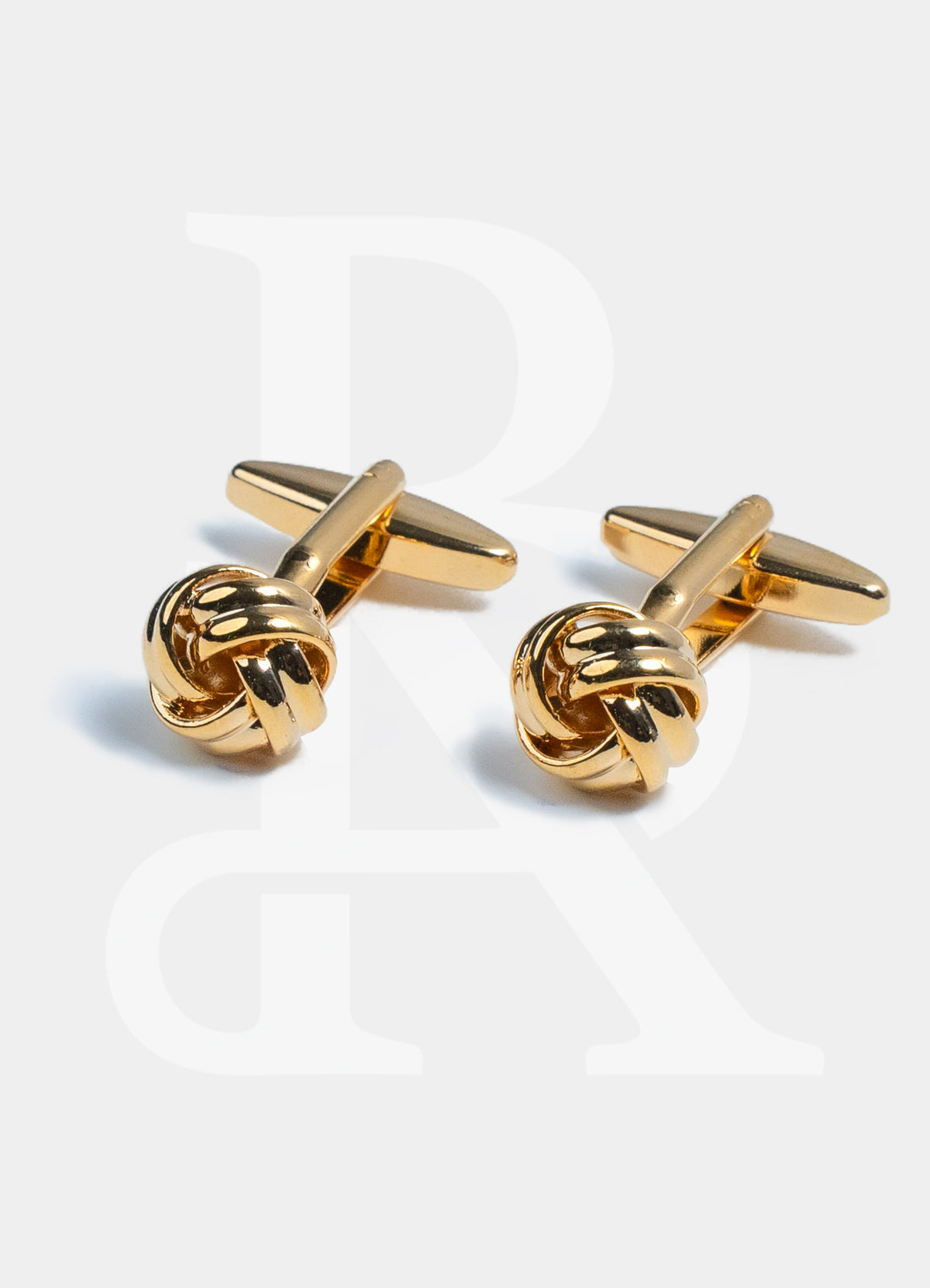 Standard Cufflinks - Gold Knot CA0001-Gold