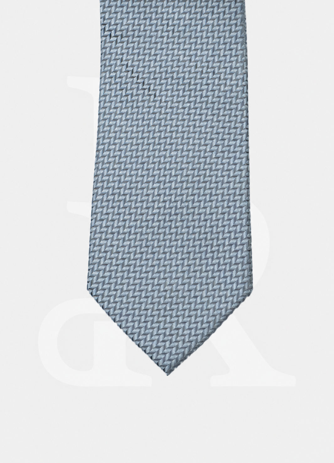 100% Silk Necktie - Light Grey L85H-S67