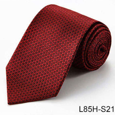 100% Silk Necktie - Red