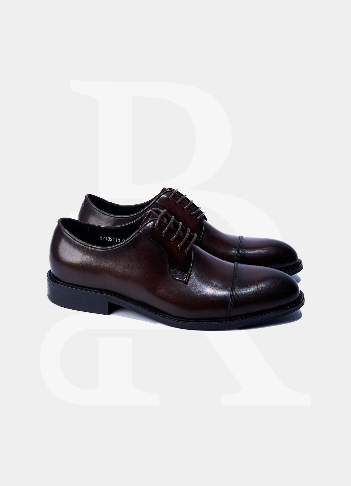 Classic Derby Dress Shoes - Dark Brown MF183114-BROWN