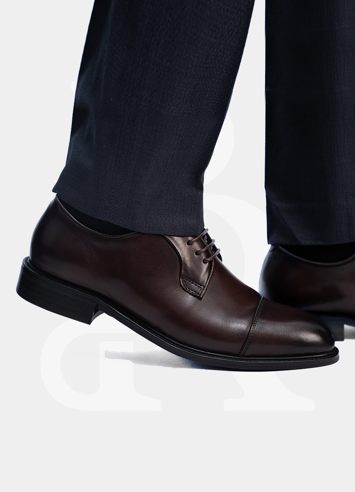 Classic Derby Dress Shoes - Dark Brown MF183114-BROWN