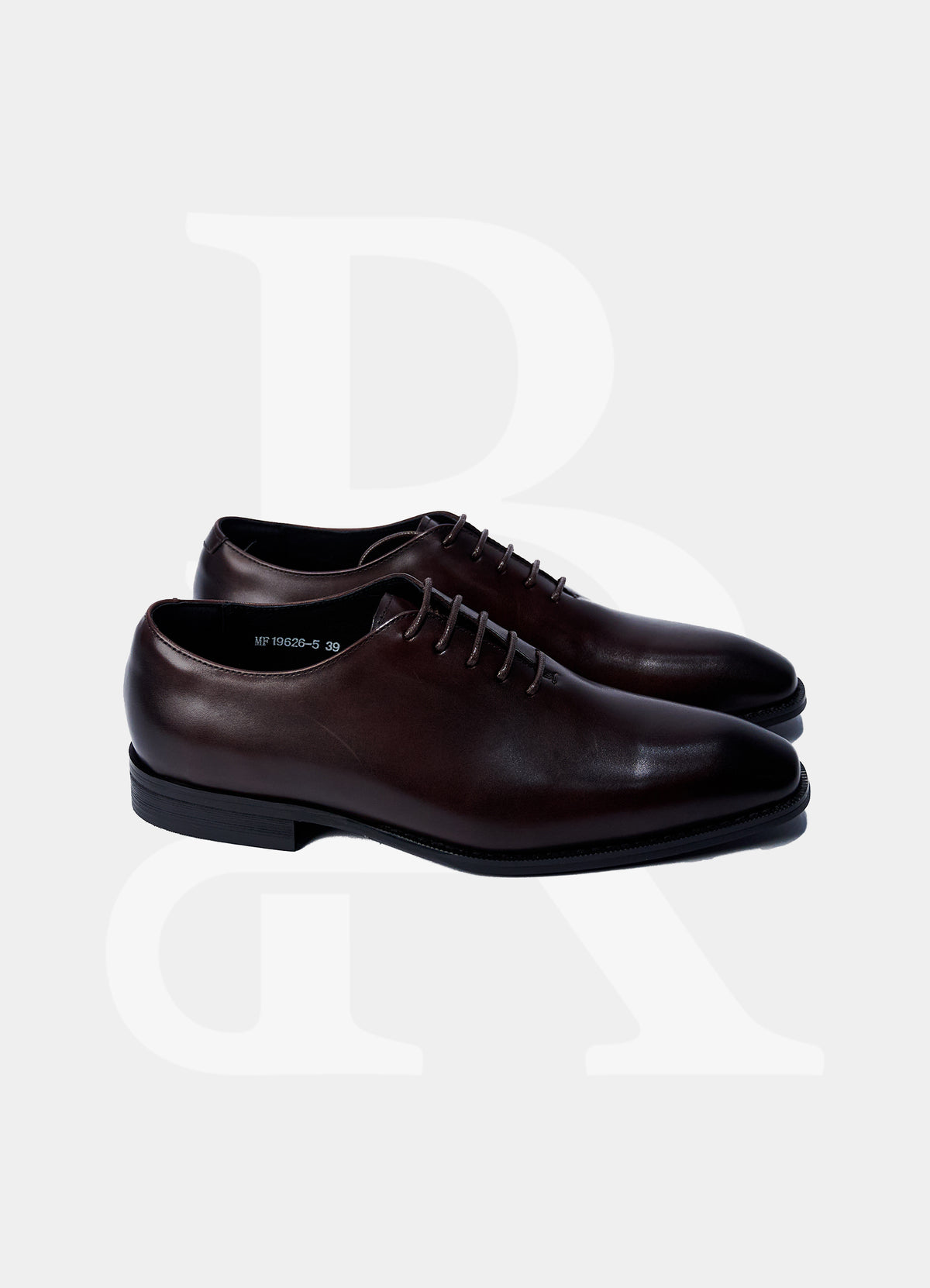 Wholecut Oxford Dress Shoes - Dark Brown MF19626-5-BROWN