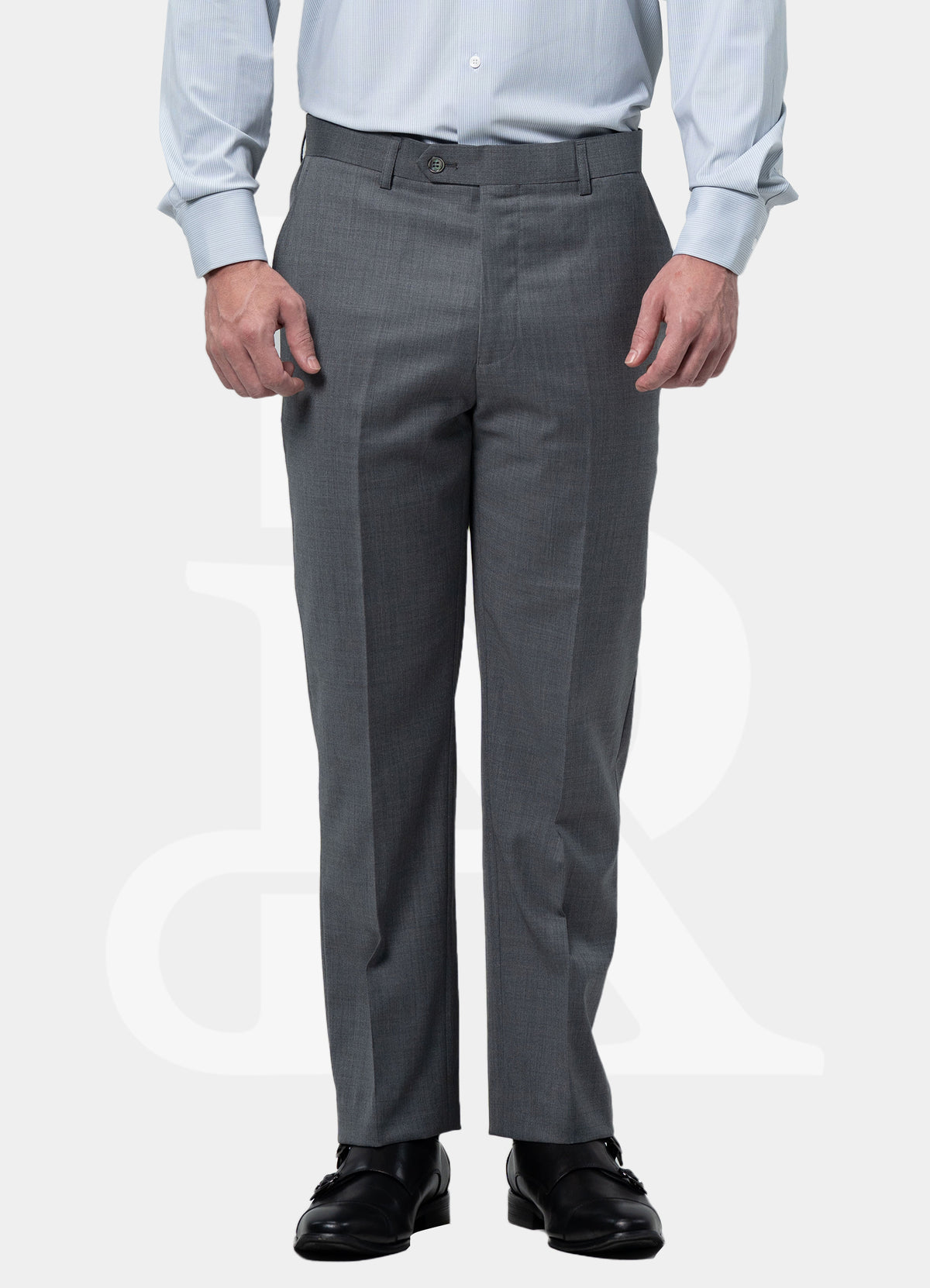 100% Wool Trousers - Grey MK.G/31