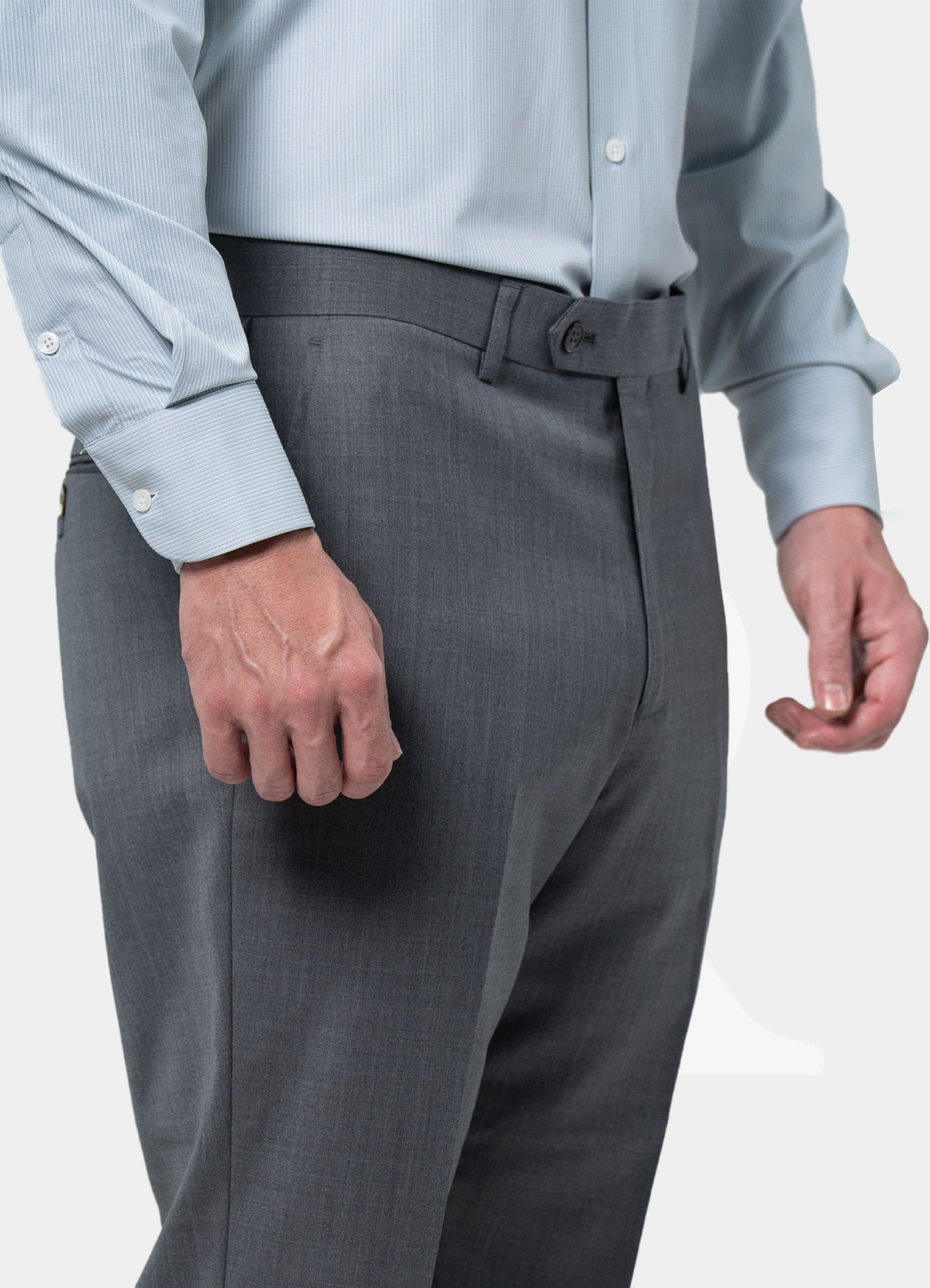 100% Wool Trousers - Grey MK.G/31
