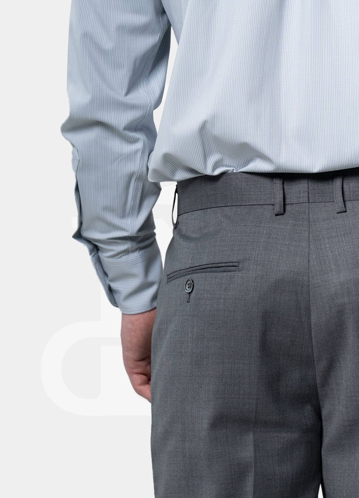 100% Wool Trousers - Grey MK.G/31