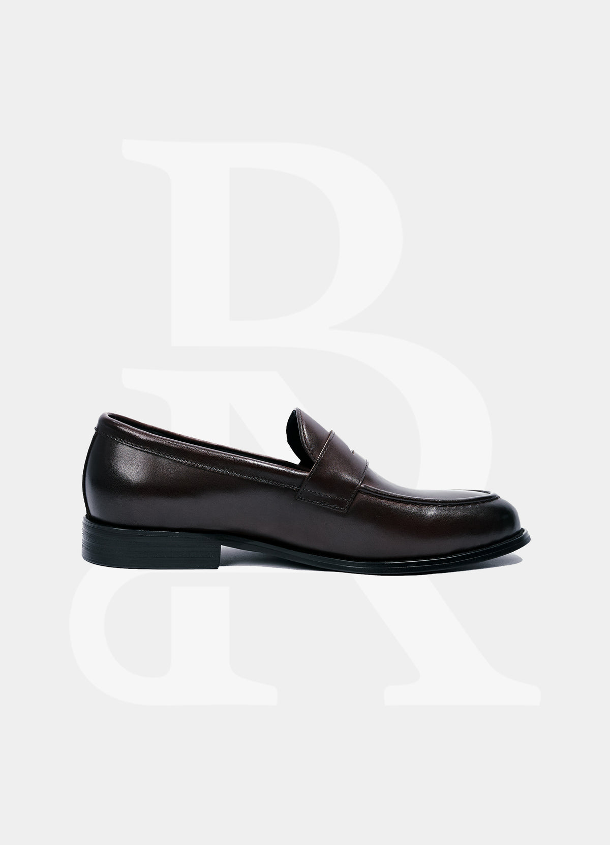 Penny Loafer Dress Shoes - Dark Brown MR118447-BROWN
