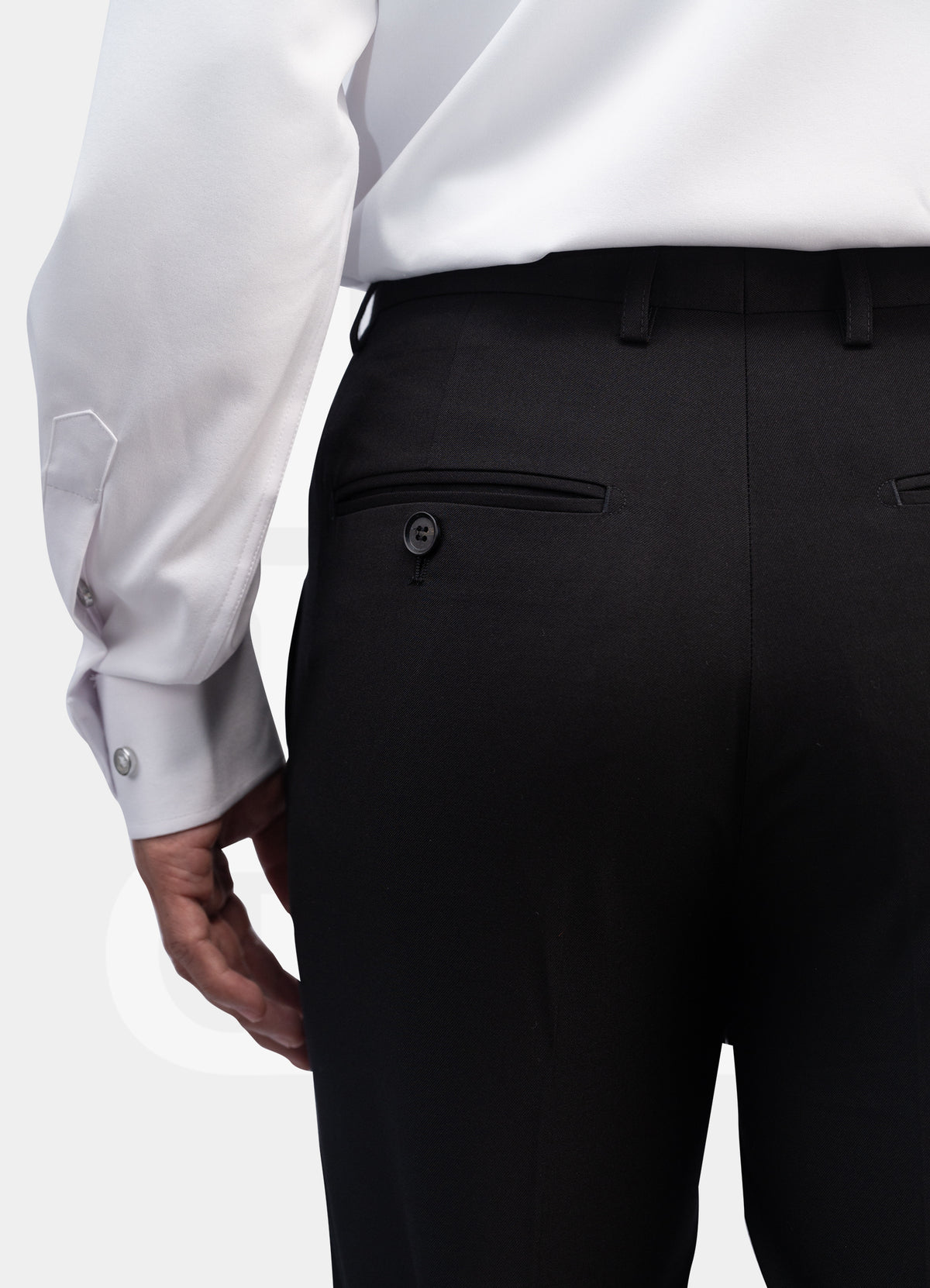 Trousers - Black 017#B