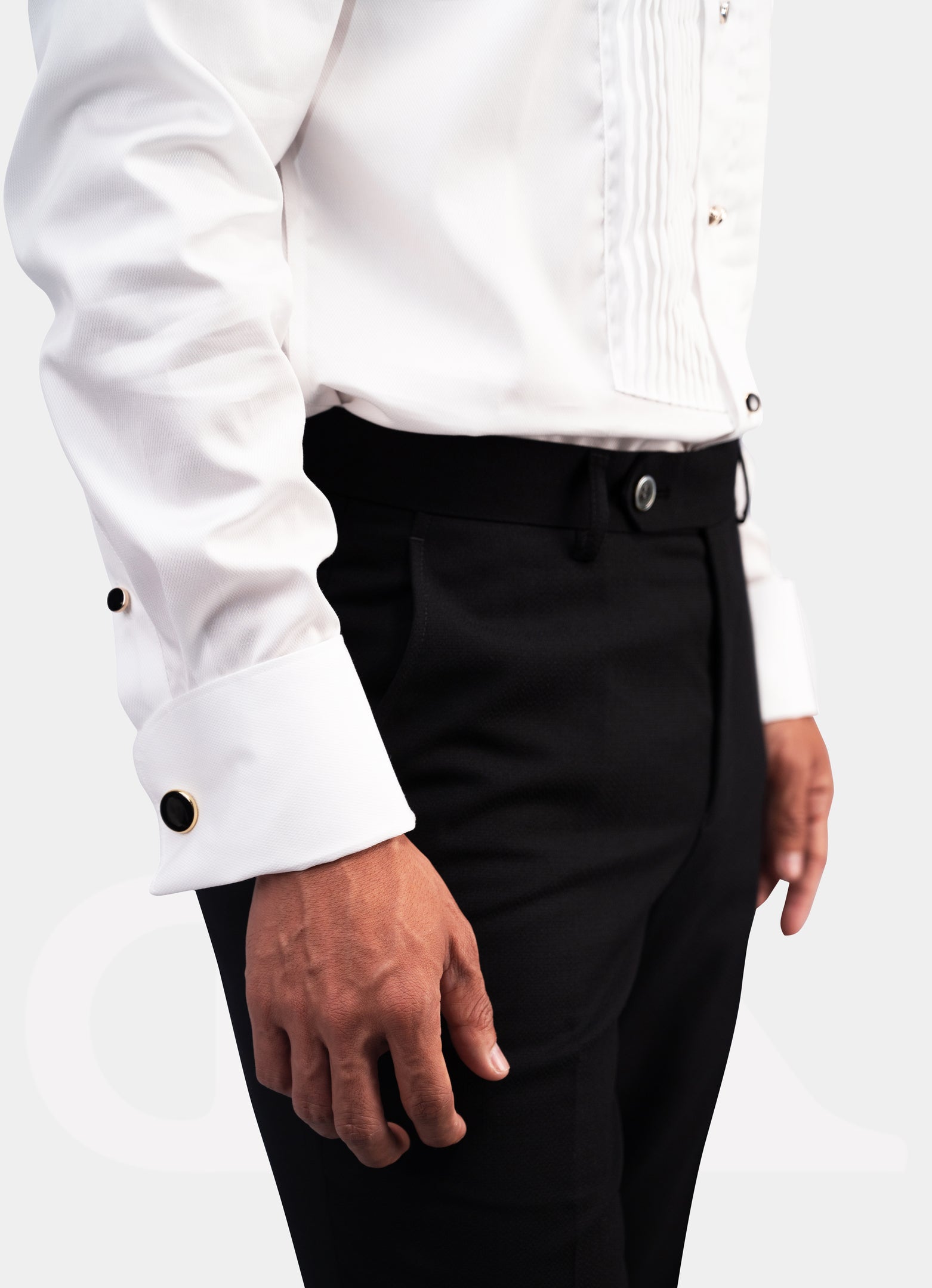 The Tuxedo Black Tie Series, DB-A2H045 | 100% Wool Trousers