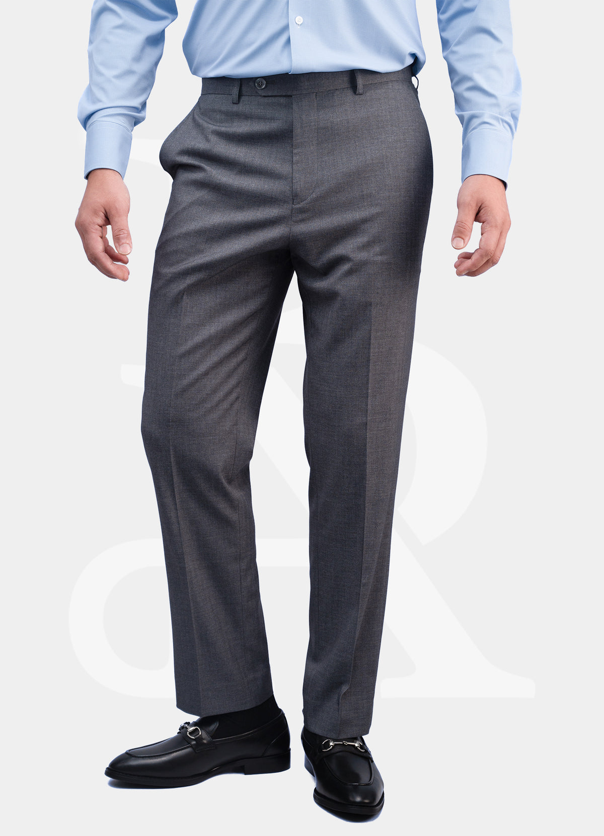 Stretch Trousers - Dark Grey E23868-16
