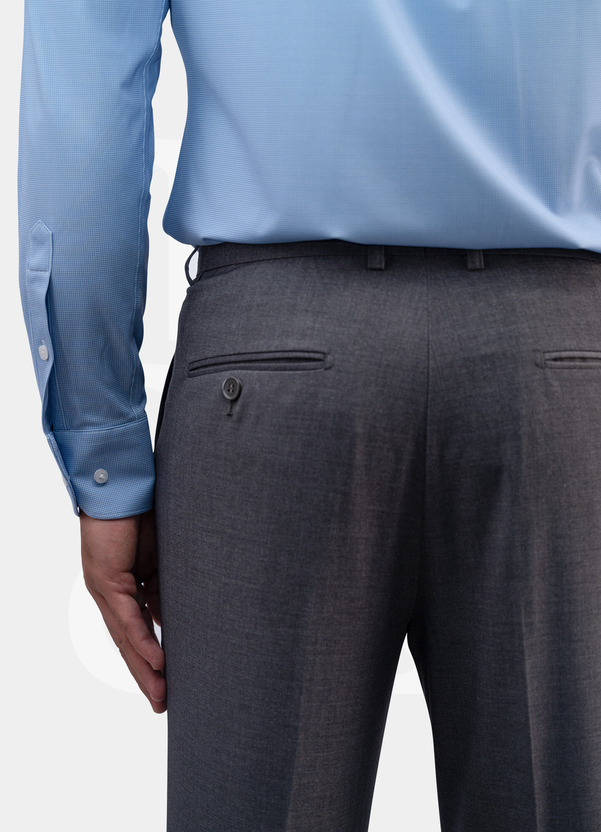 Stretch Trousers - Dark Grey E23868-16