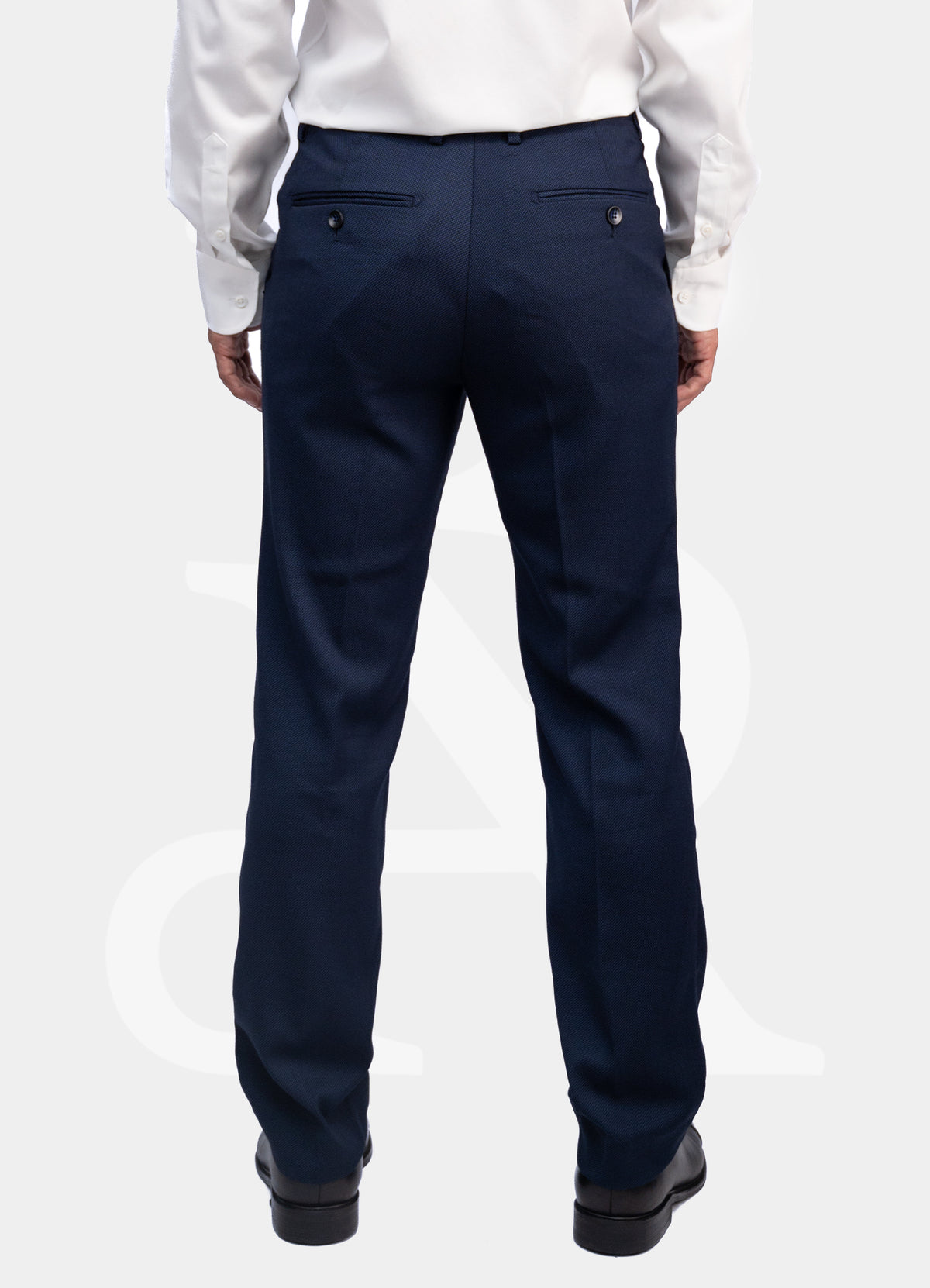 Trousers - Navy Dotted LYM3019