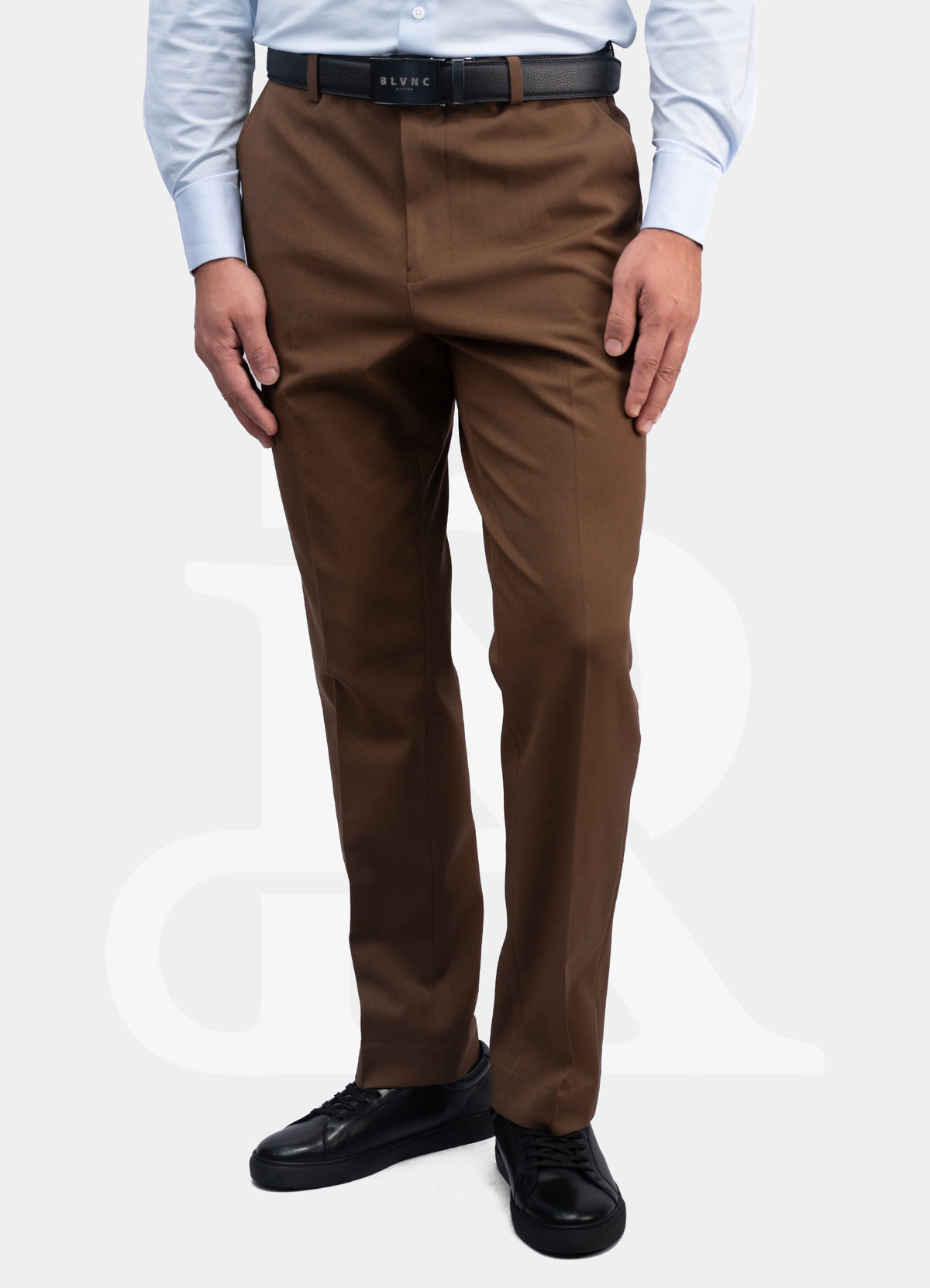 Stretch Trousers - Brown TB-D045P003