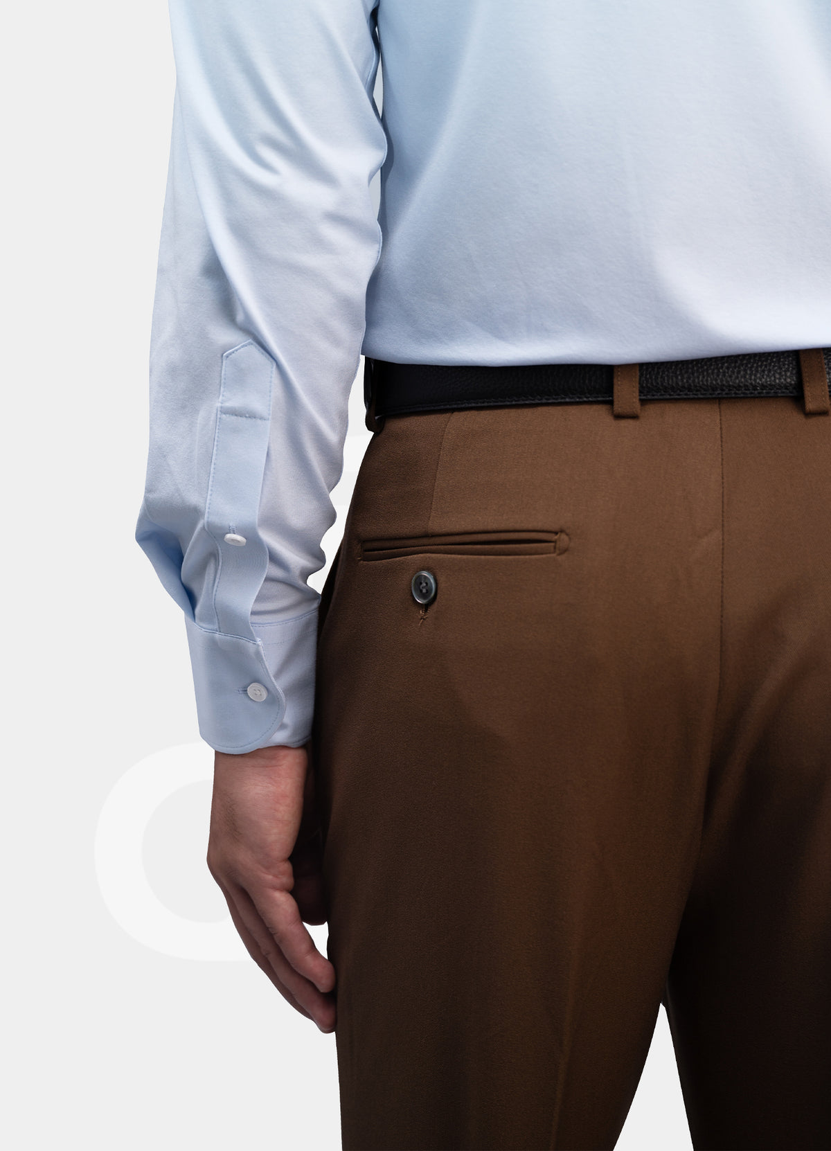 Stretch Trousers - Brown TB-D045P003